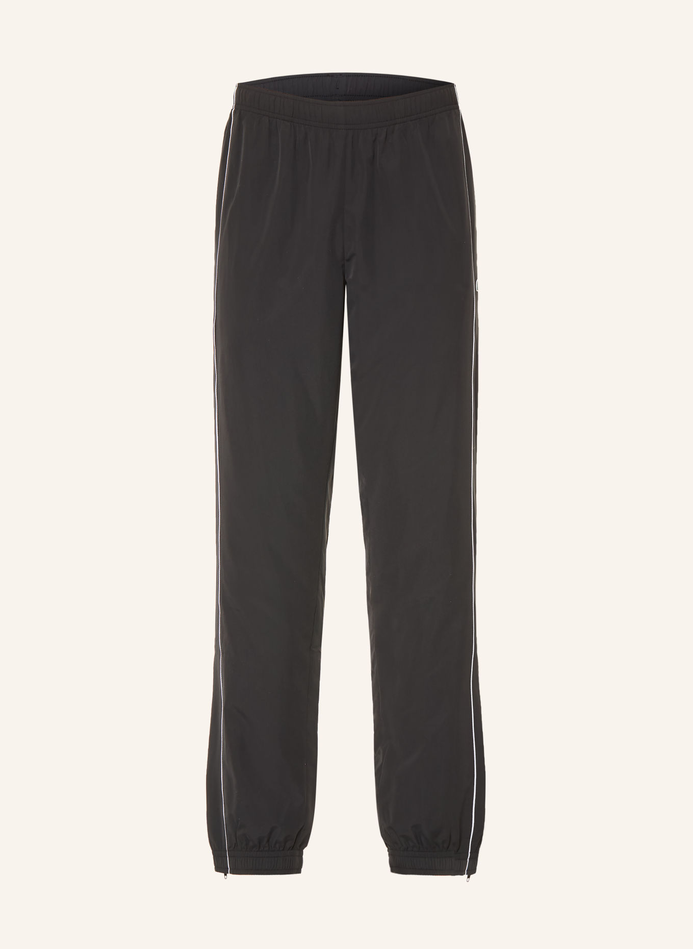 LACOSTE Track Pants mit Galonstreifen: SCHWARZ