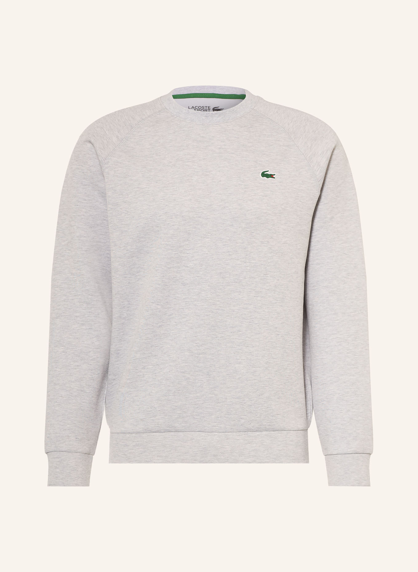 LACOSTE Sweatshirt: LJUSGRÅ