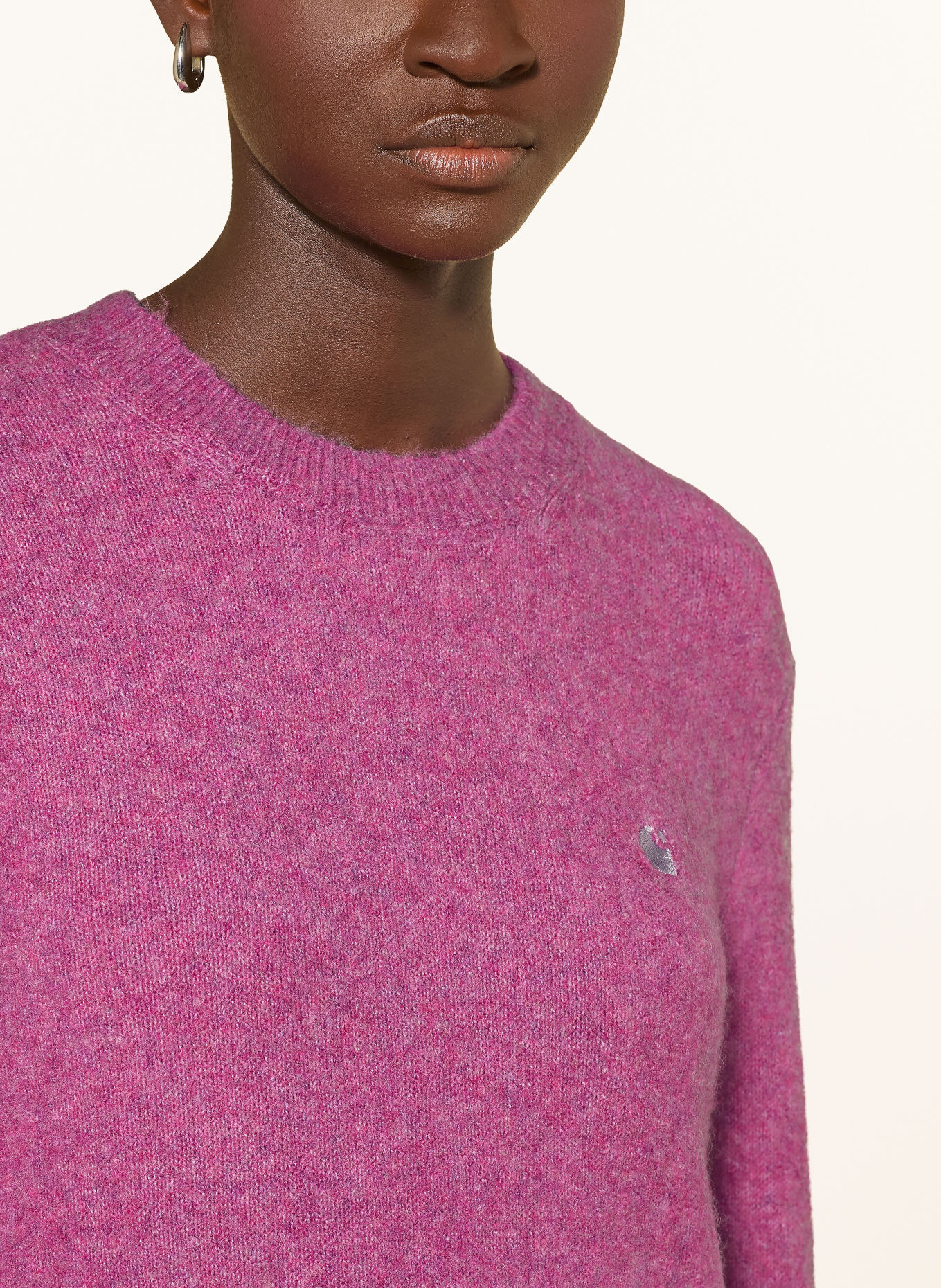 carhartt WIP CURTIS Sweater: PINK
