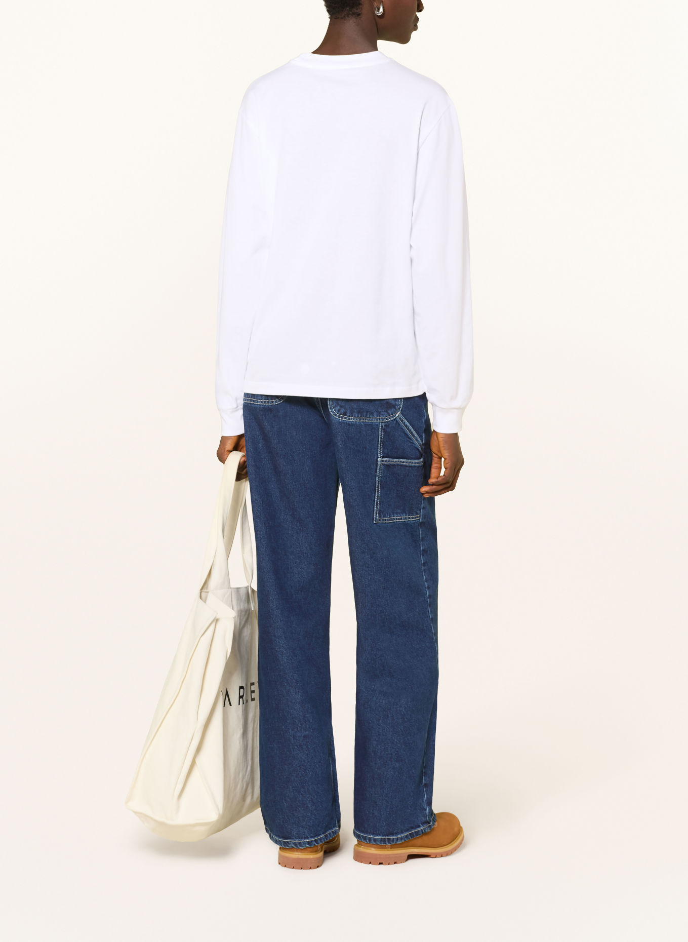 carhartt WIP Longsleeve: WEISS