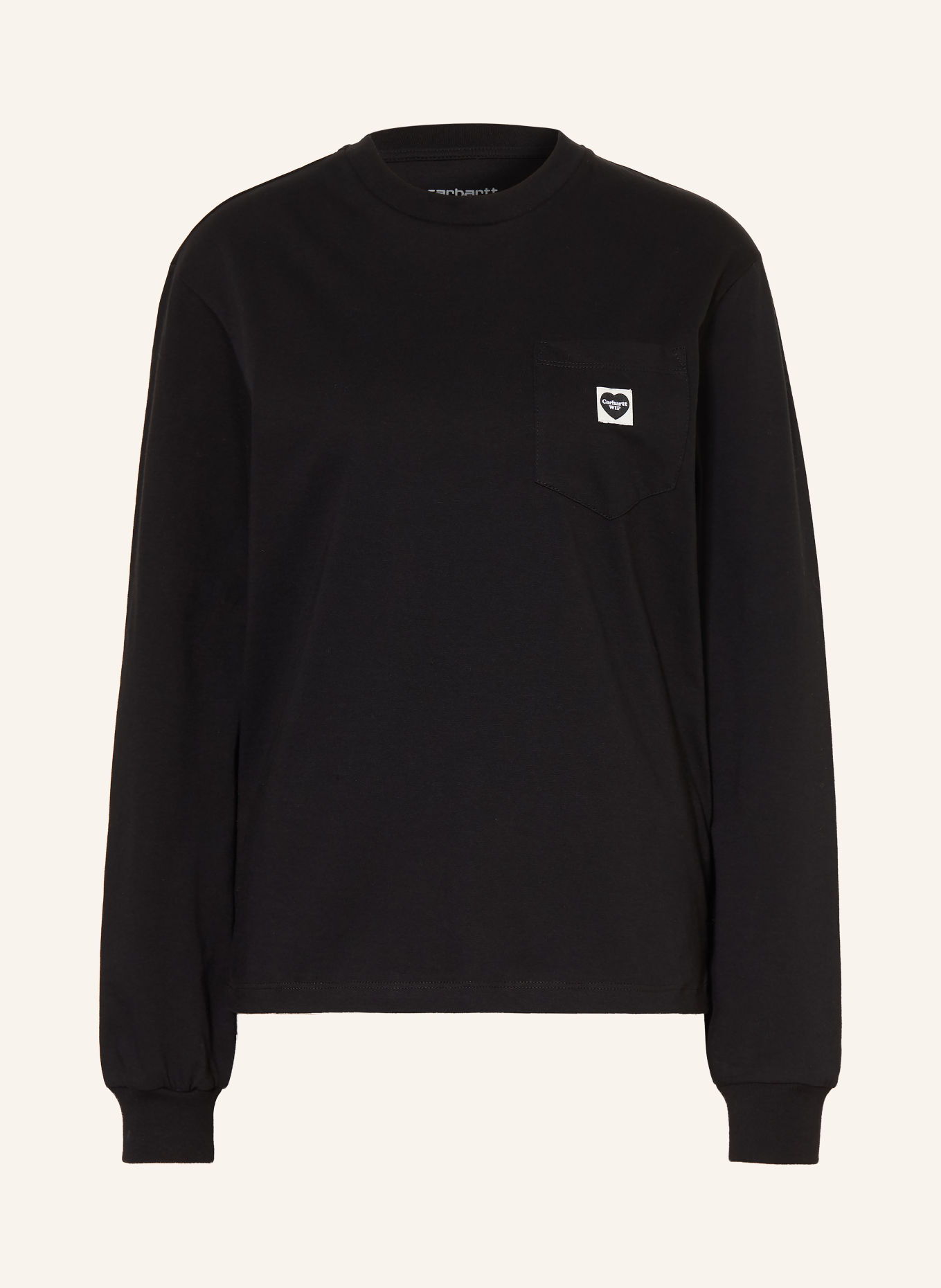 carhartt WIP Longsleeve: SCHWARZ