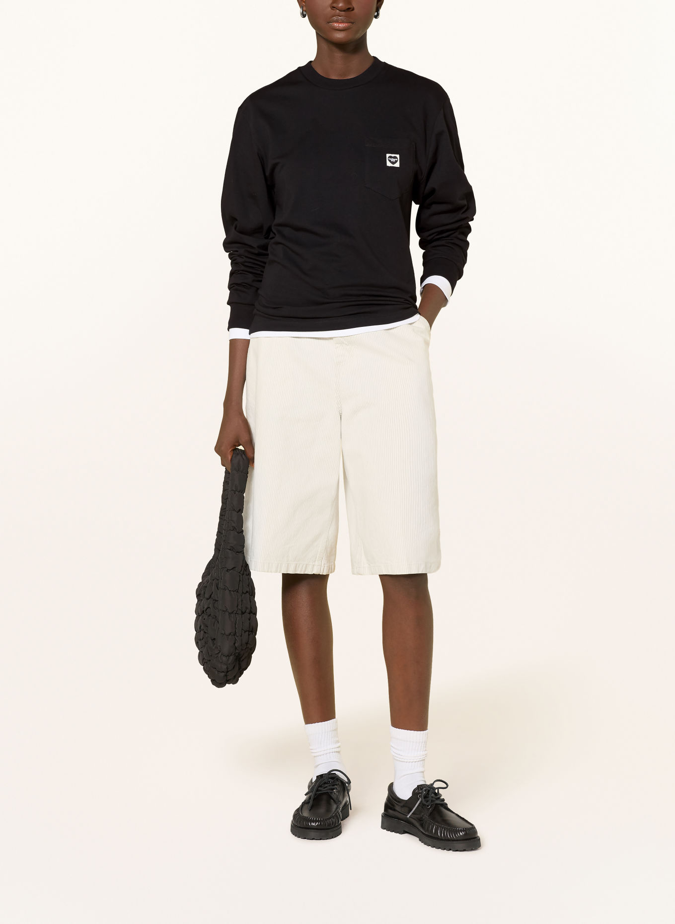 carhartt WIP Longsleeve: SCHWARZ