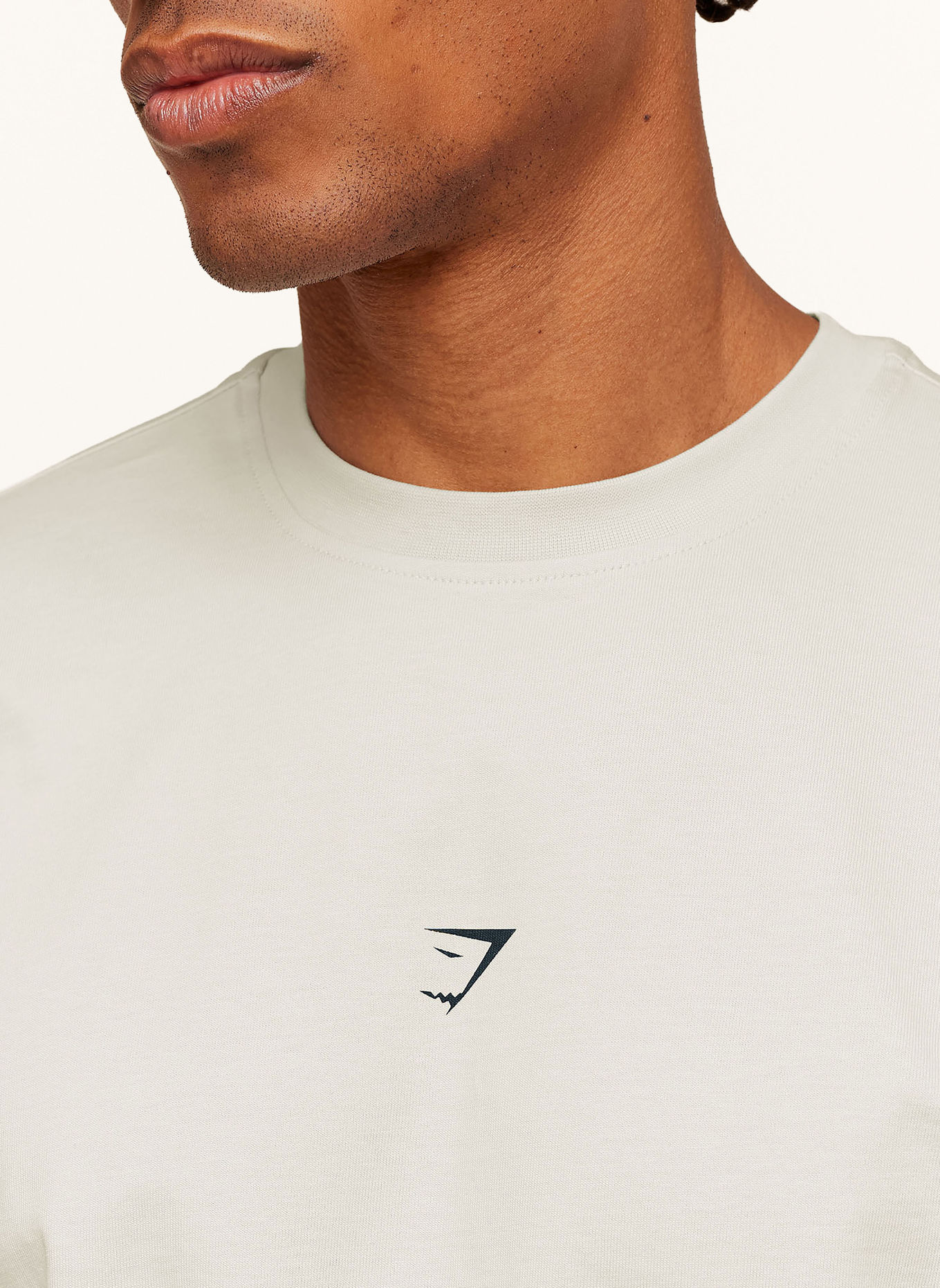 GYMSHARK T-Shirt GFX ATLAS: ECRU