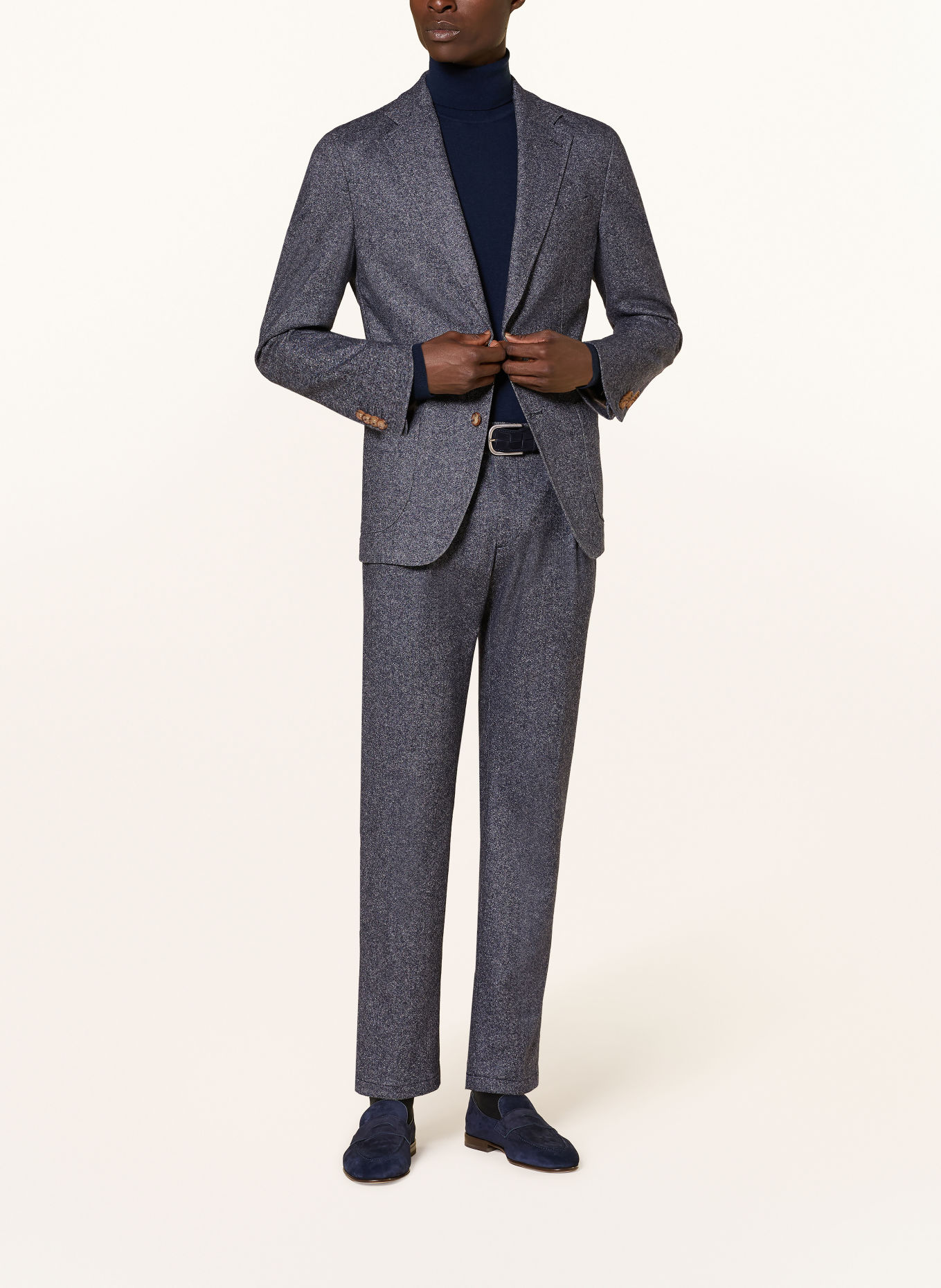 windsor. GIRO-colbert Extra Slim Fit: 420 Medium Blue 420