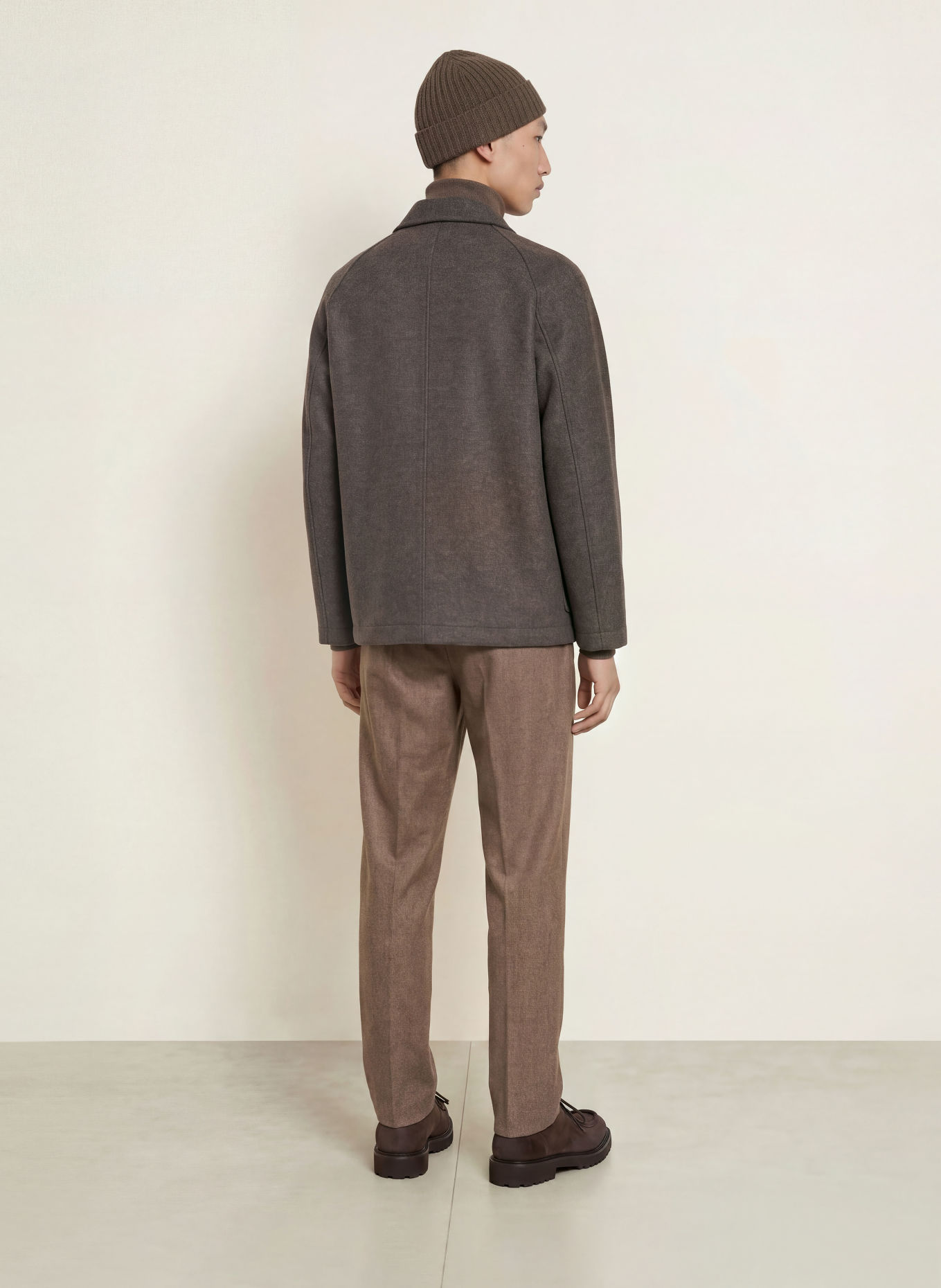 eleventy Pantaloni chino cu croială regular: MARO
