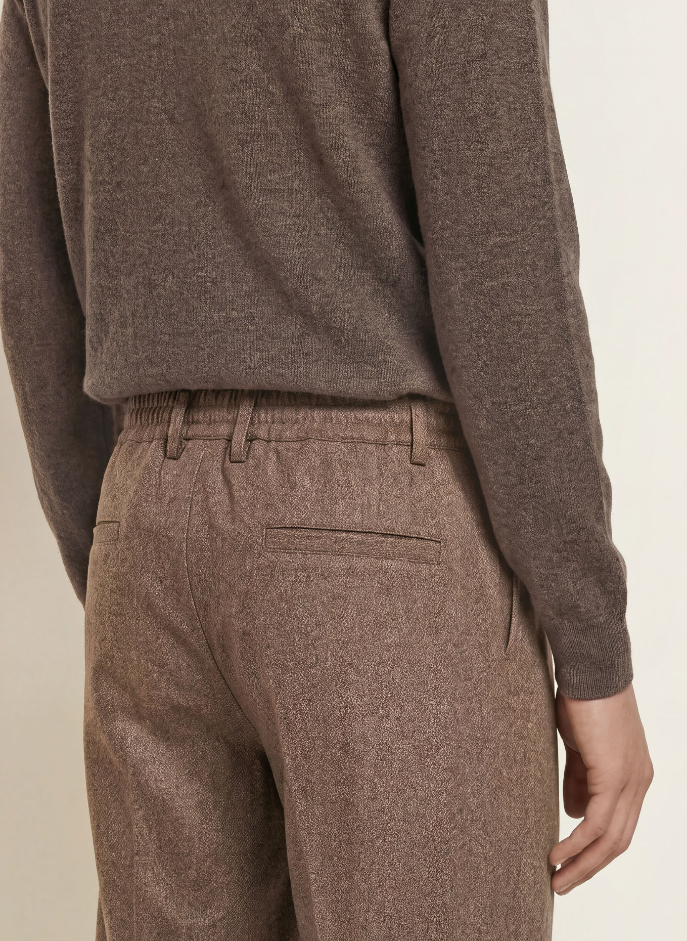 eleventy Pantaloni chino cu croială regular: MARO