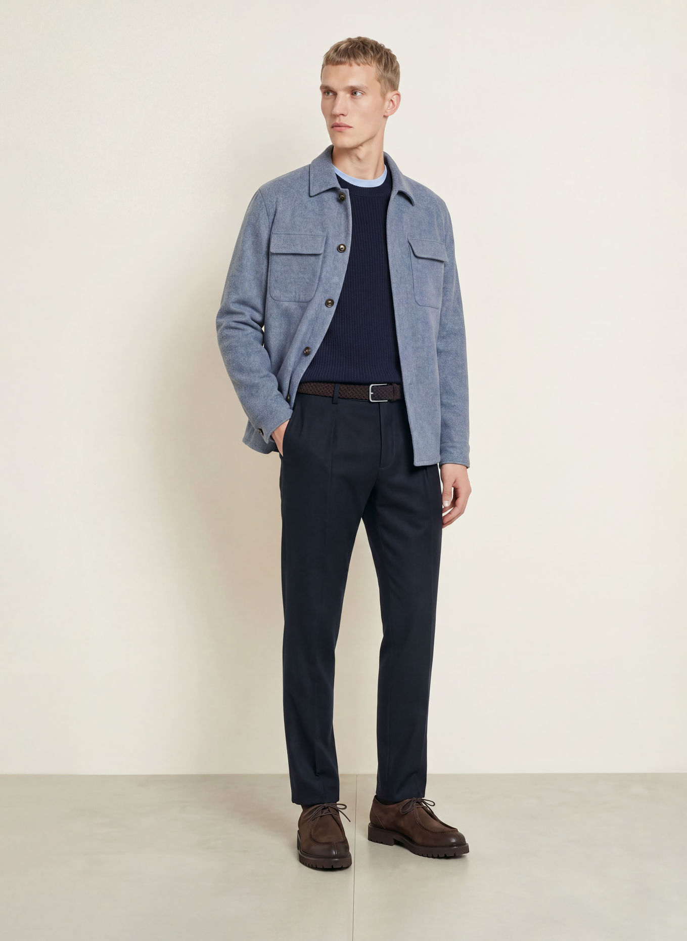 eleventy Overjacket: HELLBLAU