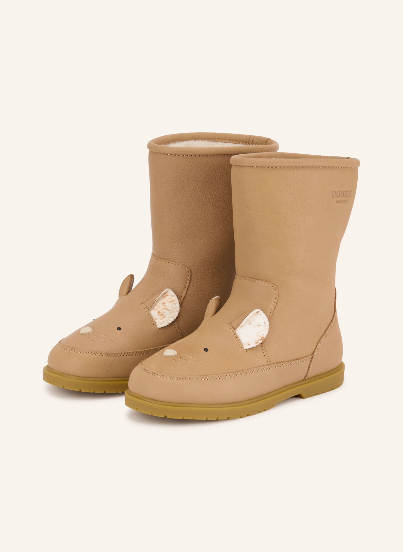 DONSJE WADUDU Boots: BROWN / BEIGE