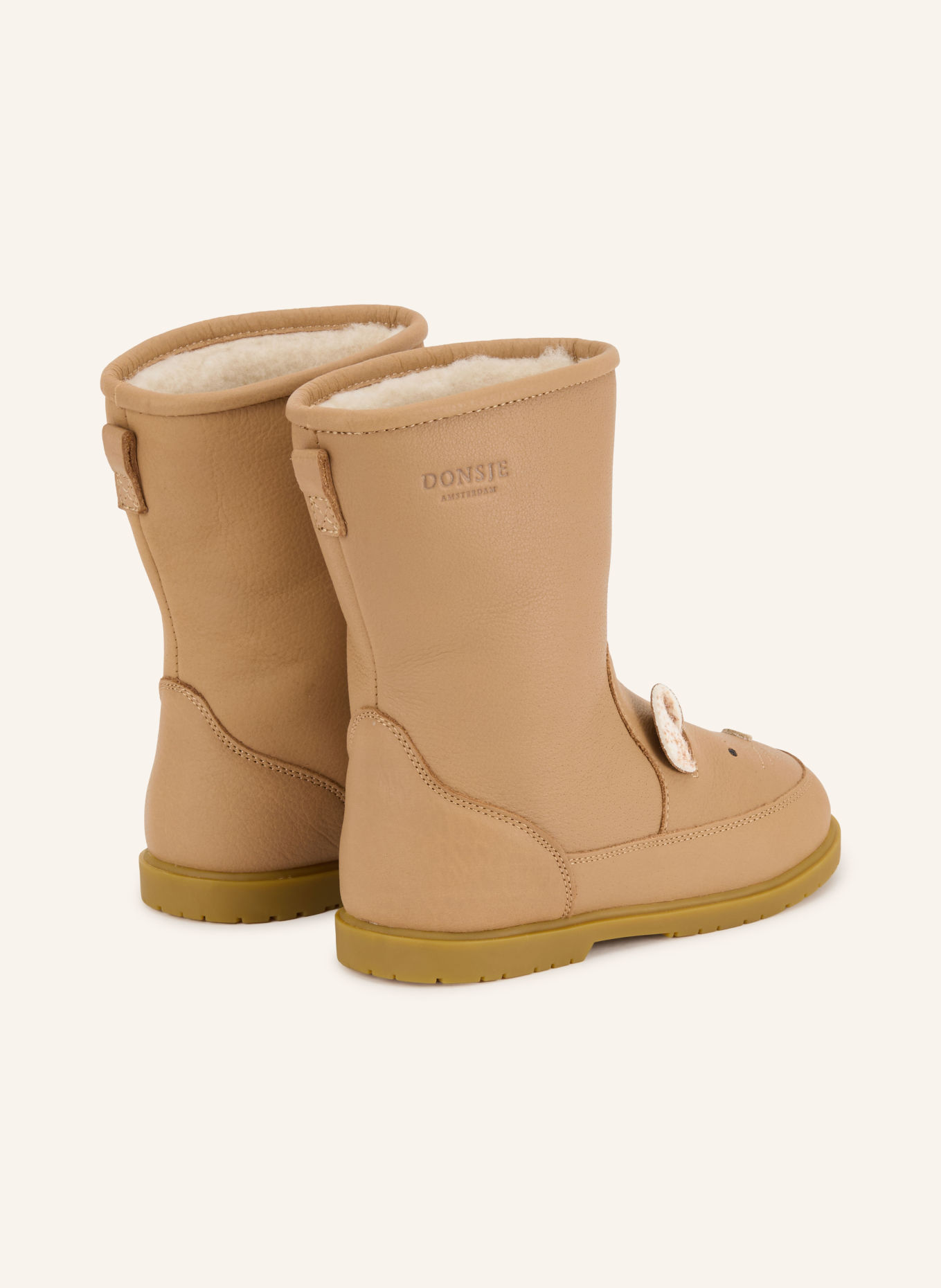DONSJE WADUDU Boots: BROWN / BEIGE