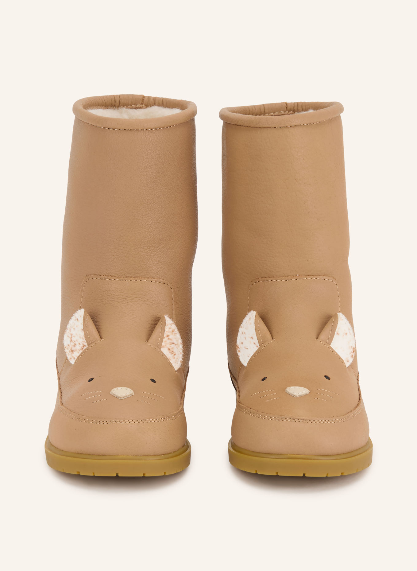 DONSJE WADUDU Boots: BROWN / BEIGE