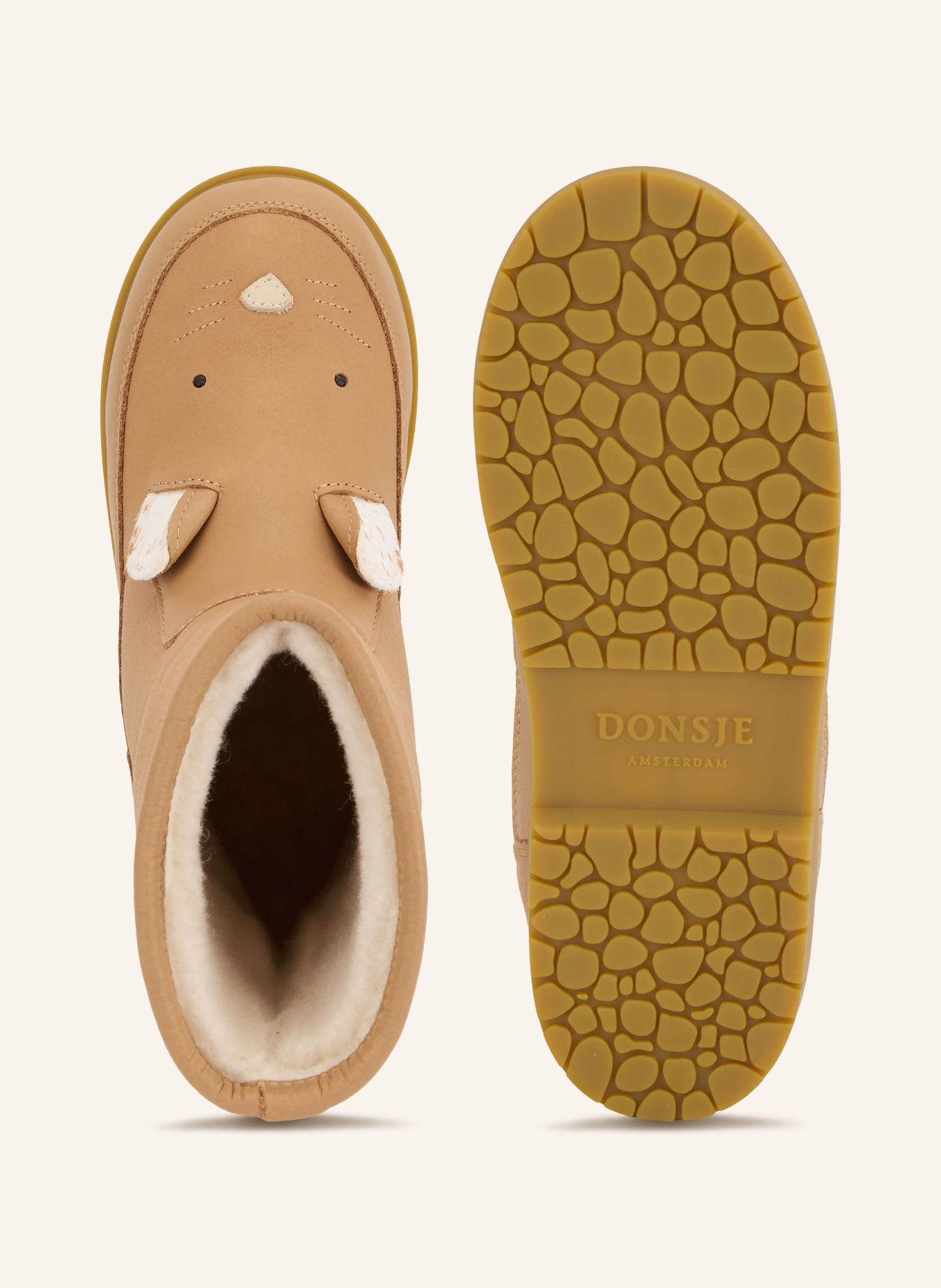 DONSJE WADUDU Boots: BROWN / BEIGE