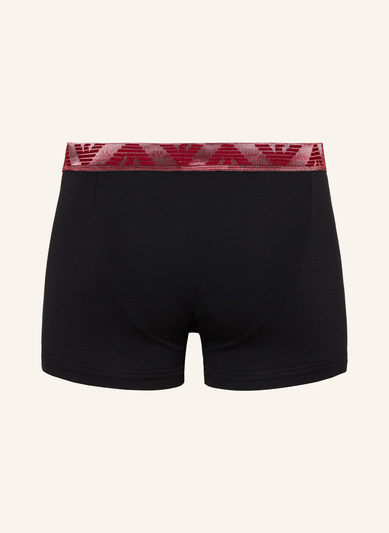 EMPORIO ARMANI Set van 3 Boxershorts: ZWART