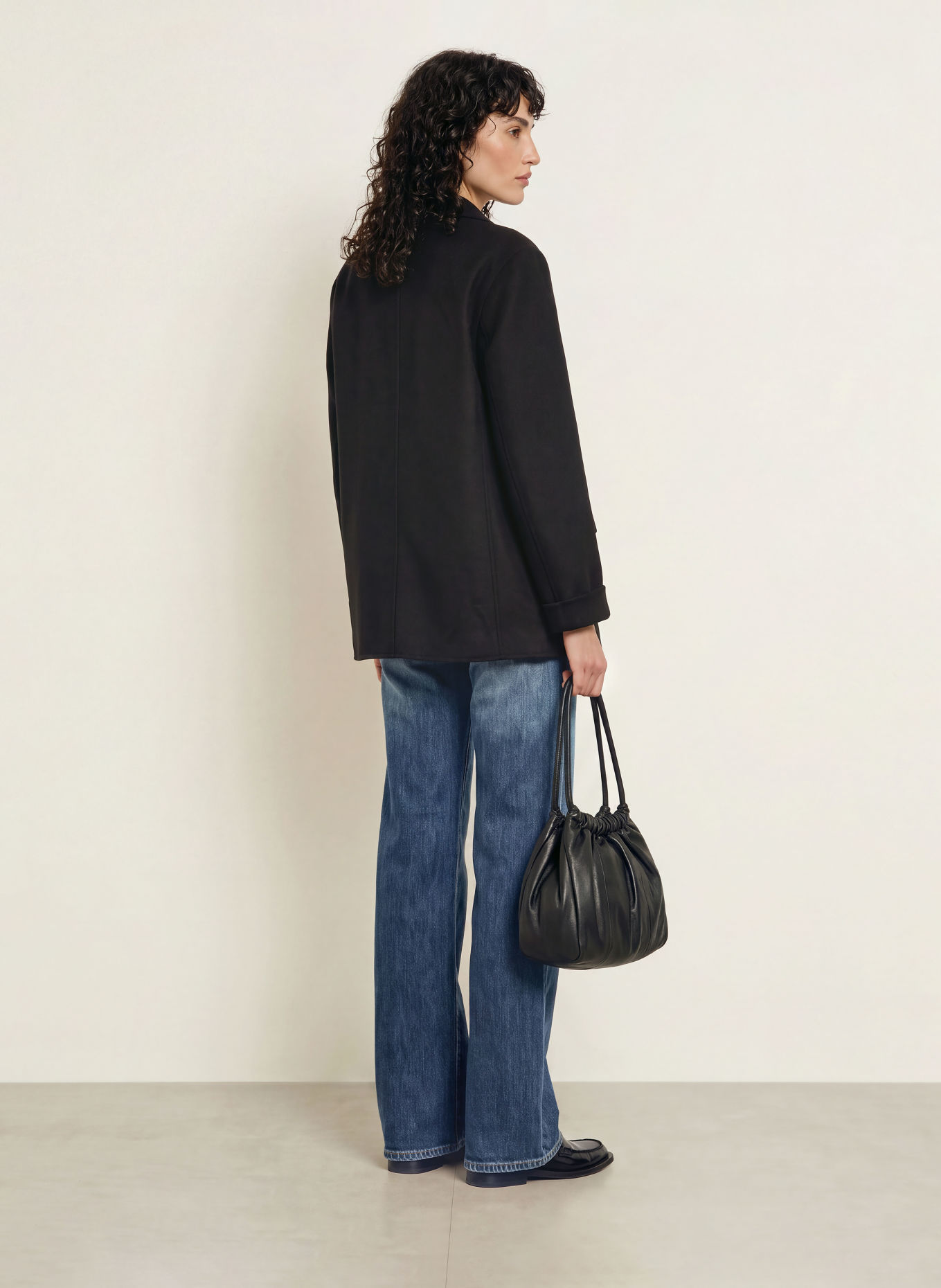 7 for all mankind Wide Leg Jeans LOTTA: 3NE BLUE HOUR