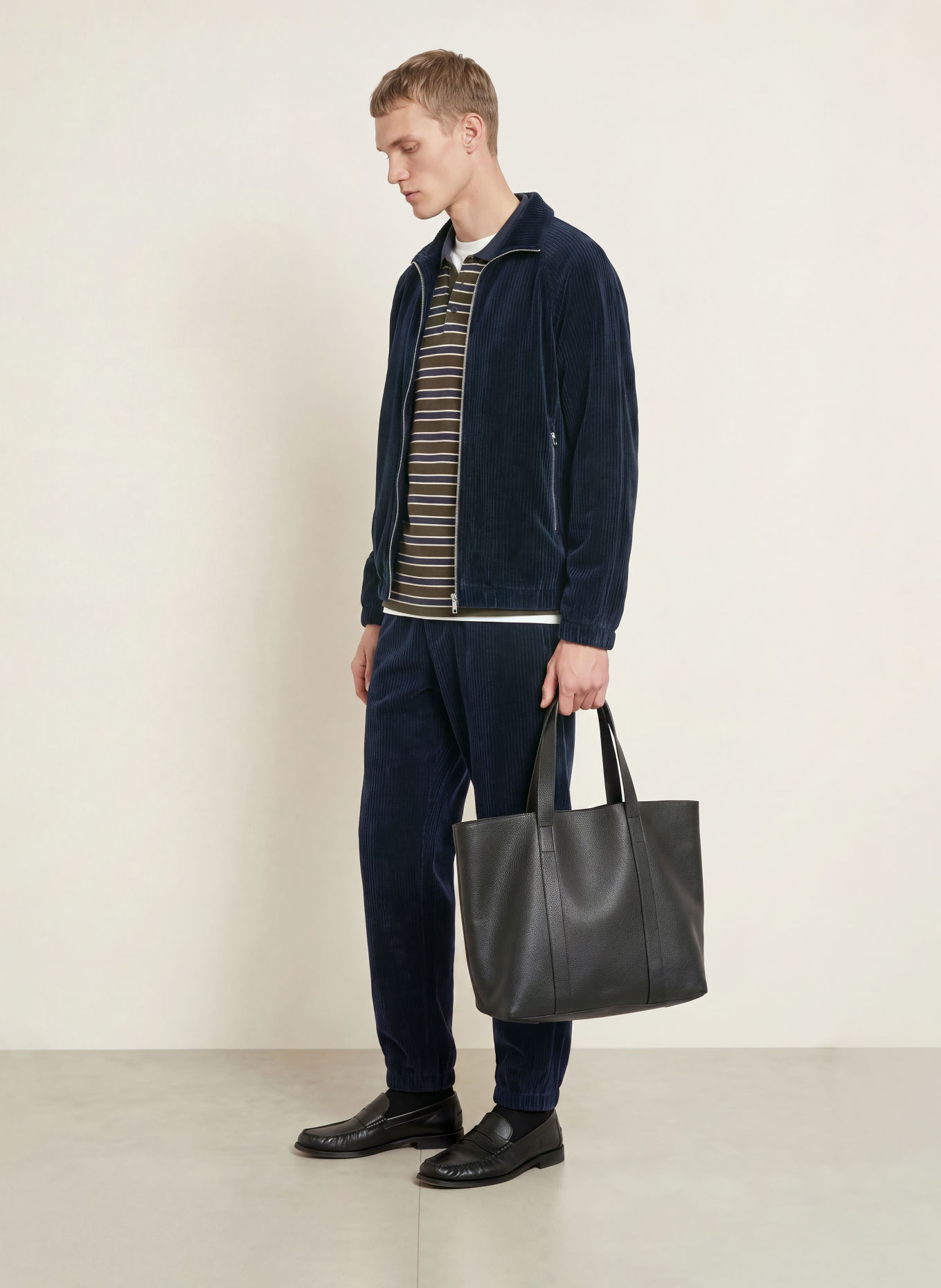 CLOSED Corduroy jacket: DARK BLUE