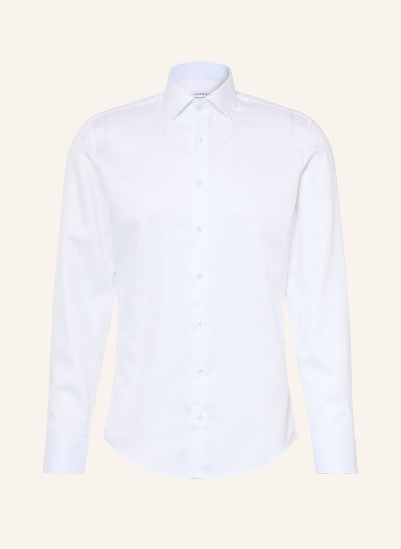 seidensticker Slim-Fit Shirt: WHITE
