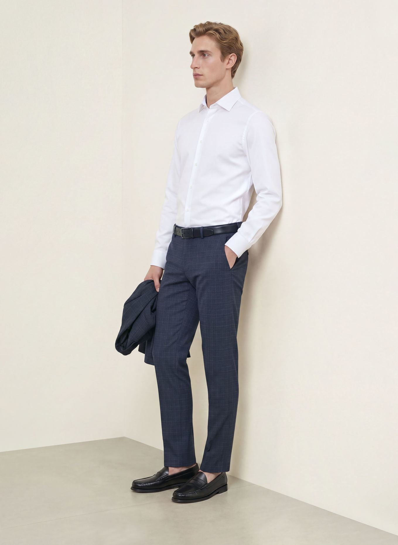 seidensticker Slim-Fit Shirt: WHITE