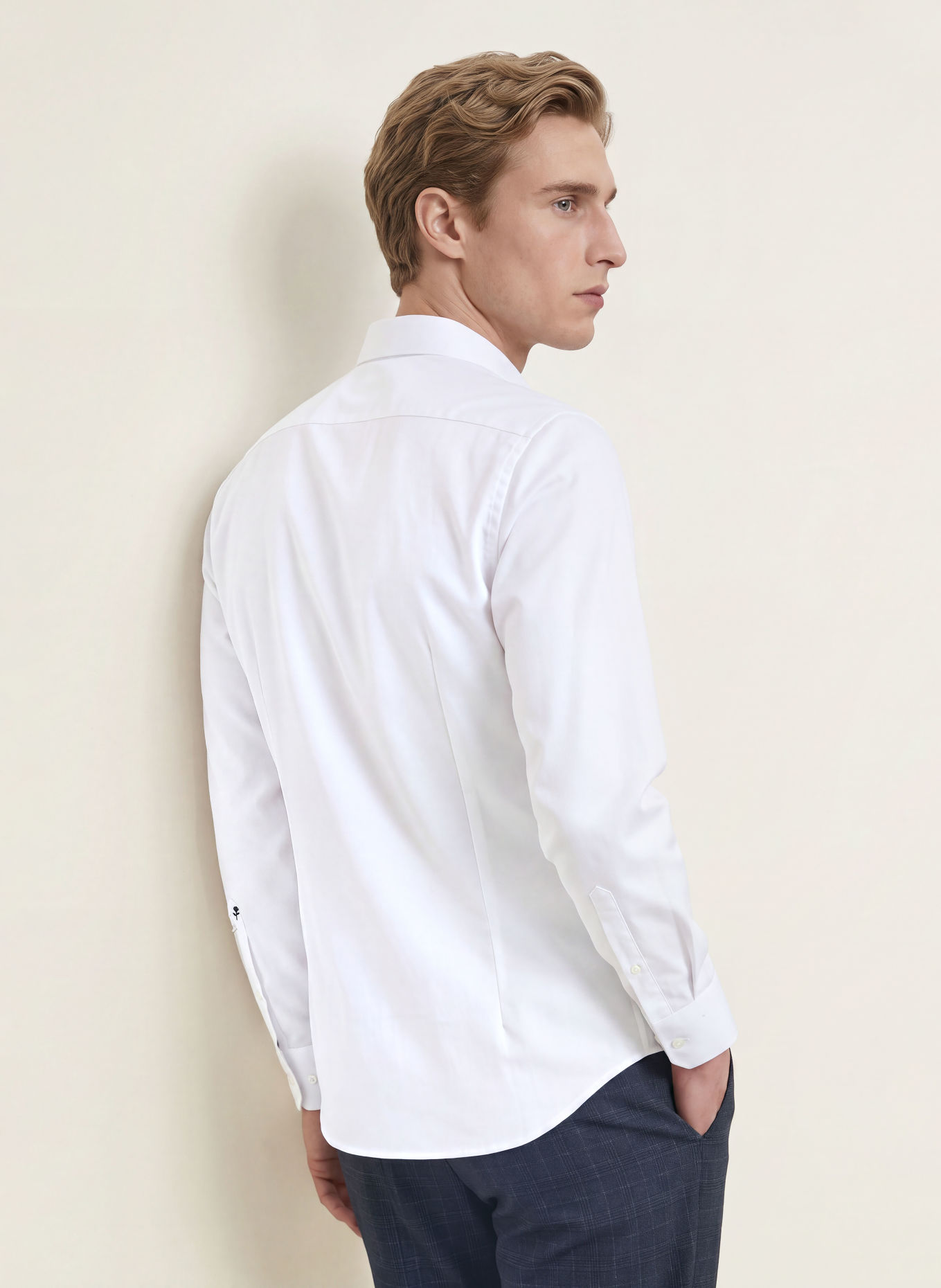 seidensticker Slim-Fit Shirt: WHITE