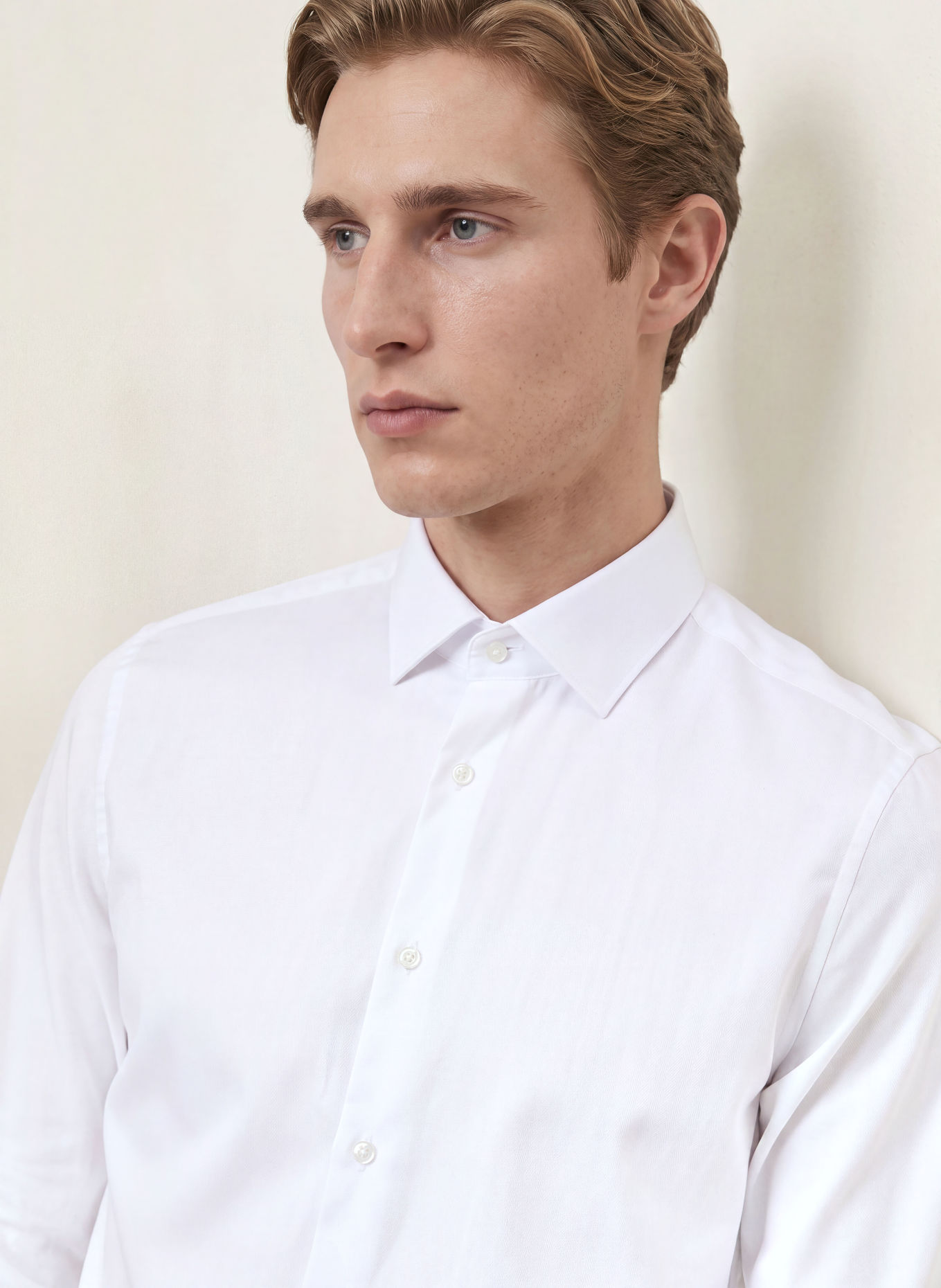seidensticker Slim-Fit Shirt: WHITE