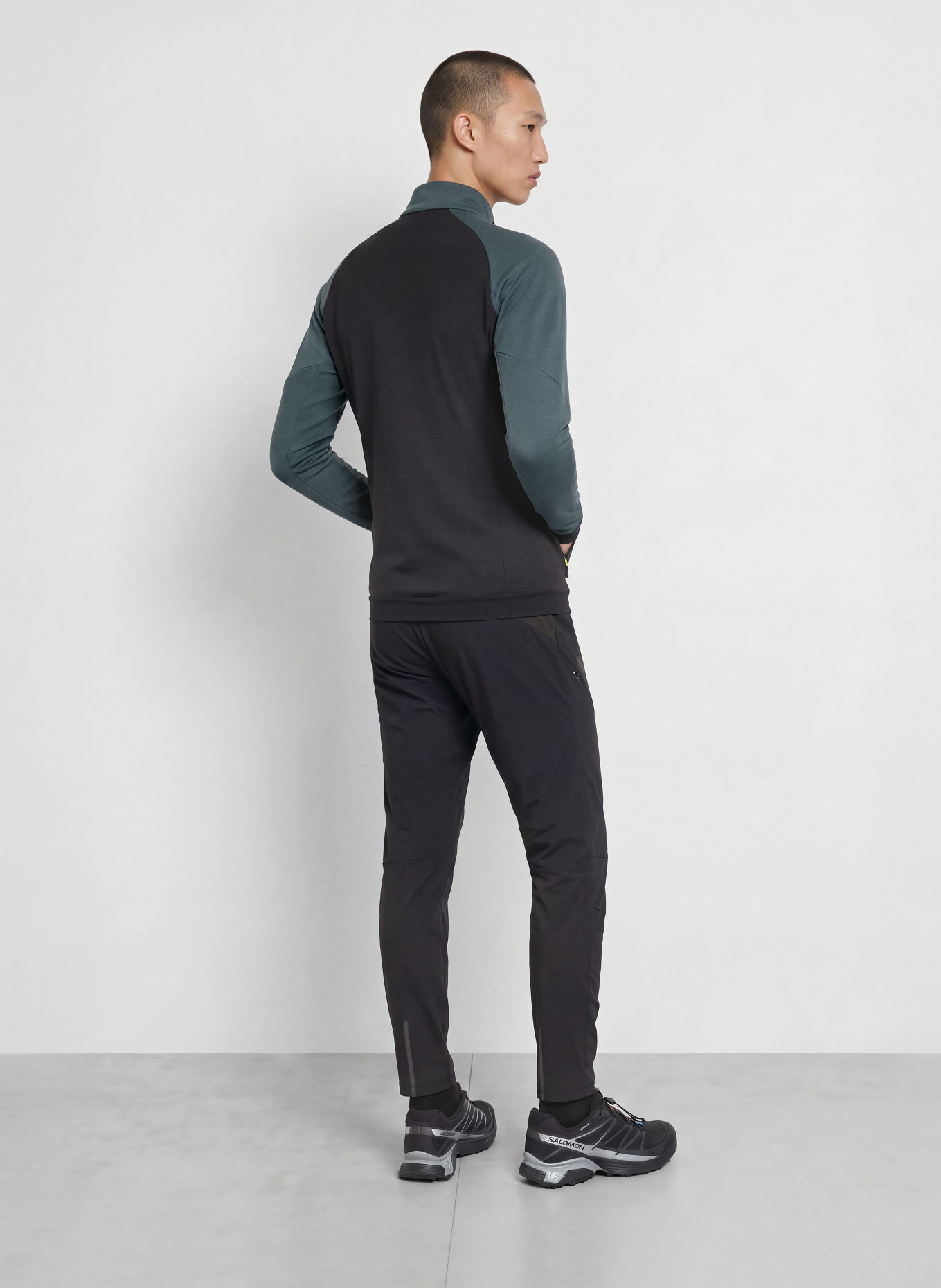DYNAFIT Jachetă intermediară RADICAL POLARTEC®: ALBASTRU-CENUȘIU / NEGRU