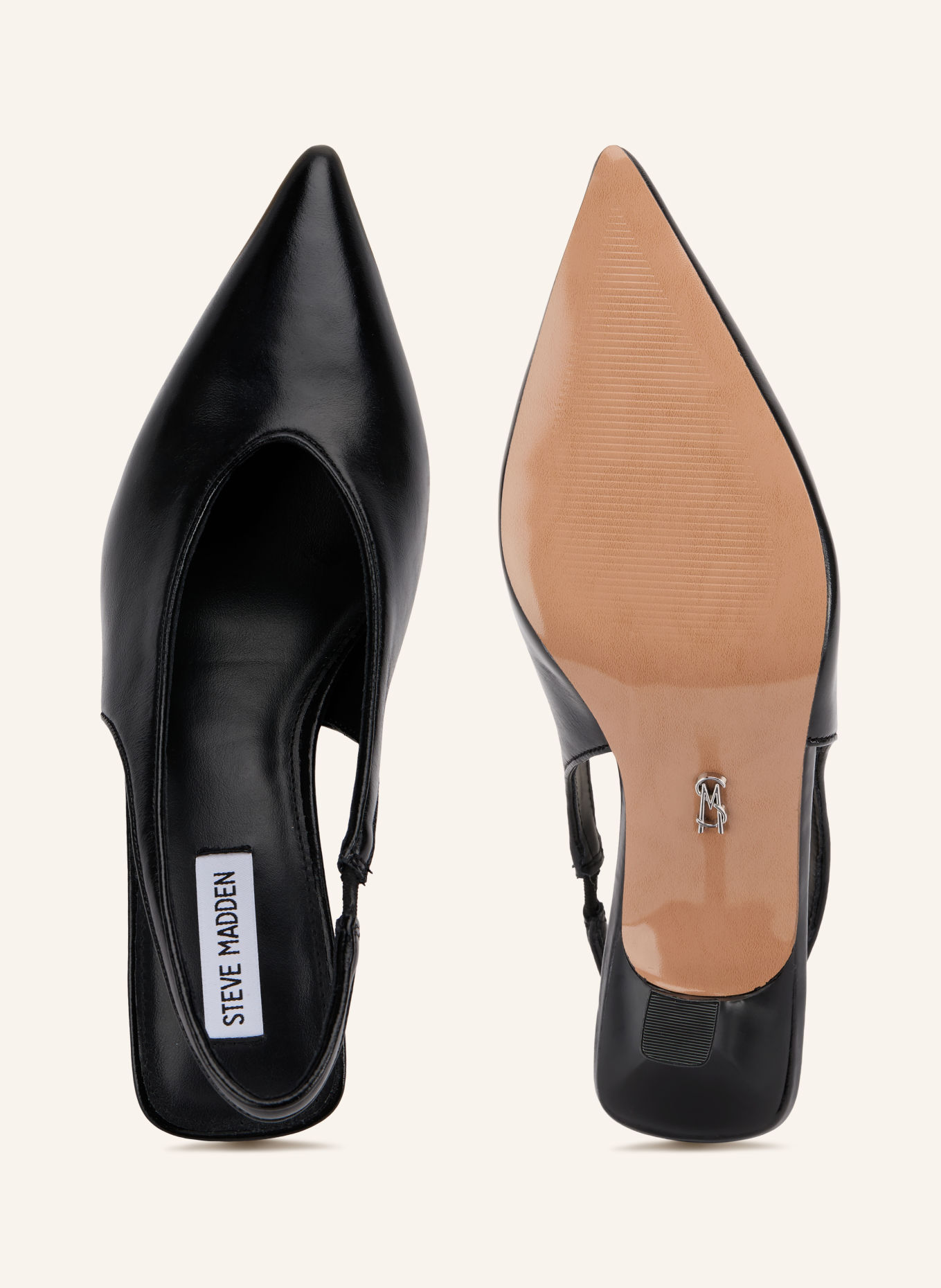 STEVE MADDEN Czółenka typu slingback ALARI: CZARNY