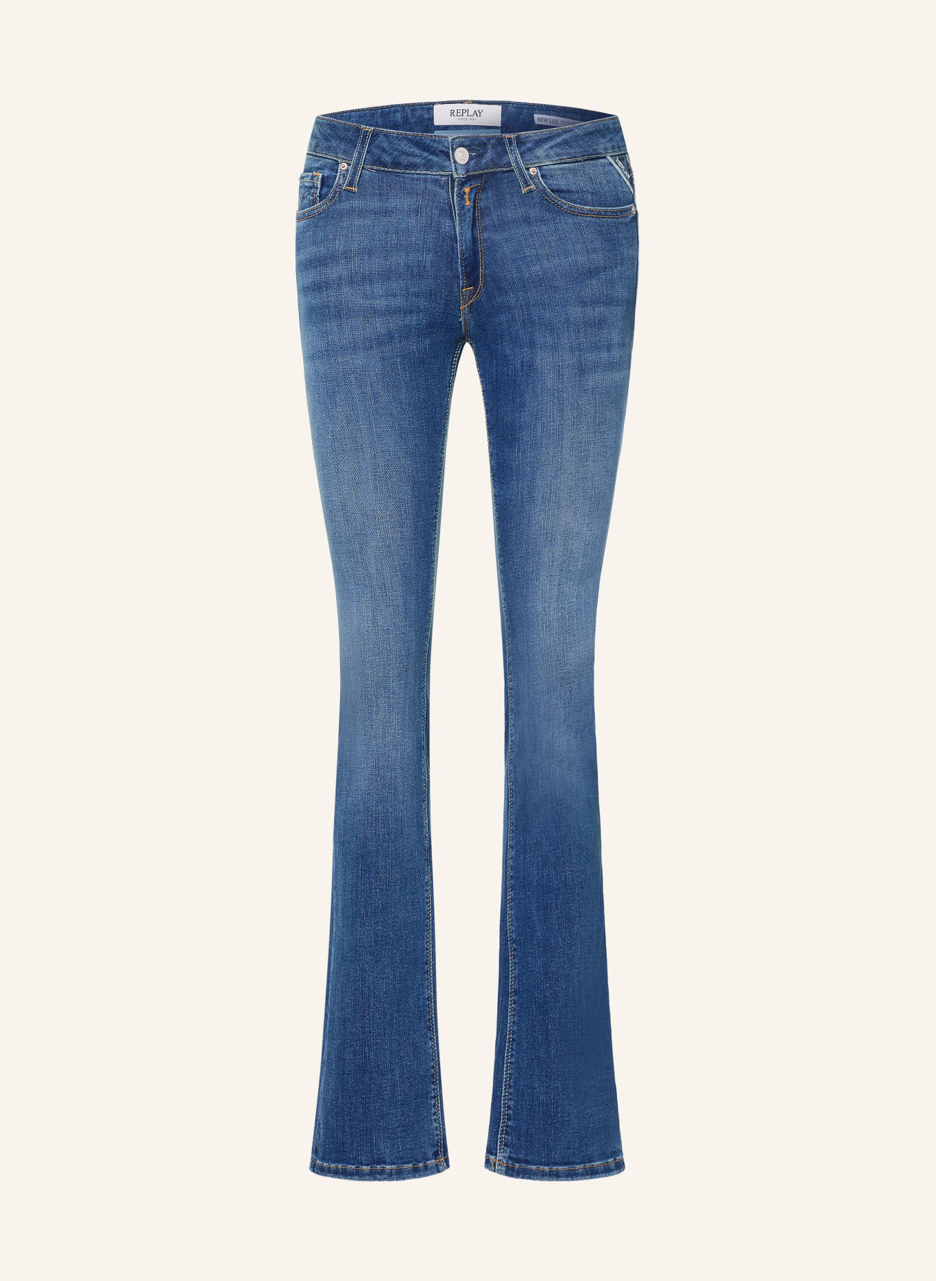 REPLAY Bootcut jeans NEW LUZ: C009 MEDIUM BLUE