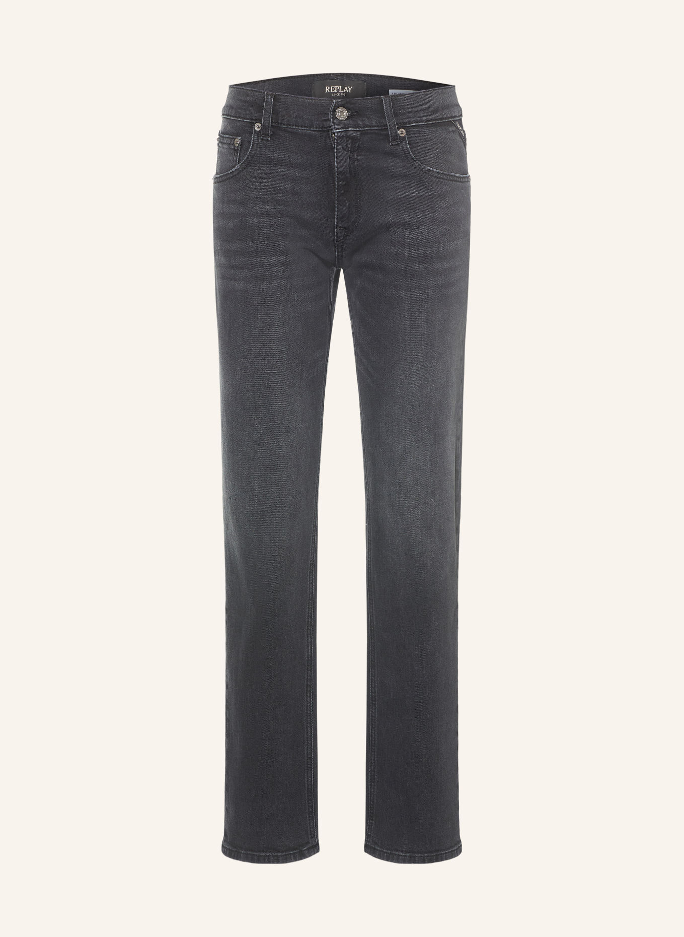 REPLAY Straight jeans AKEME: C097 DARK GREY