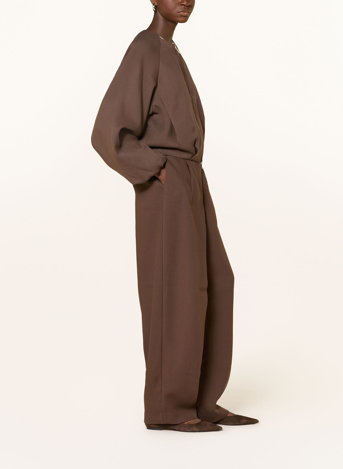 MSCH COPENHAGEN Broek MSCHZEIN: MARRON FONCÉ