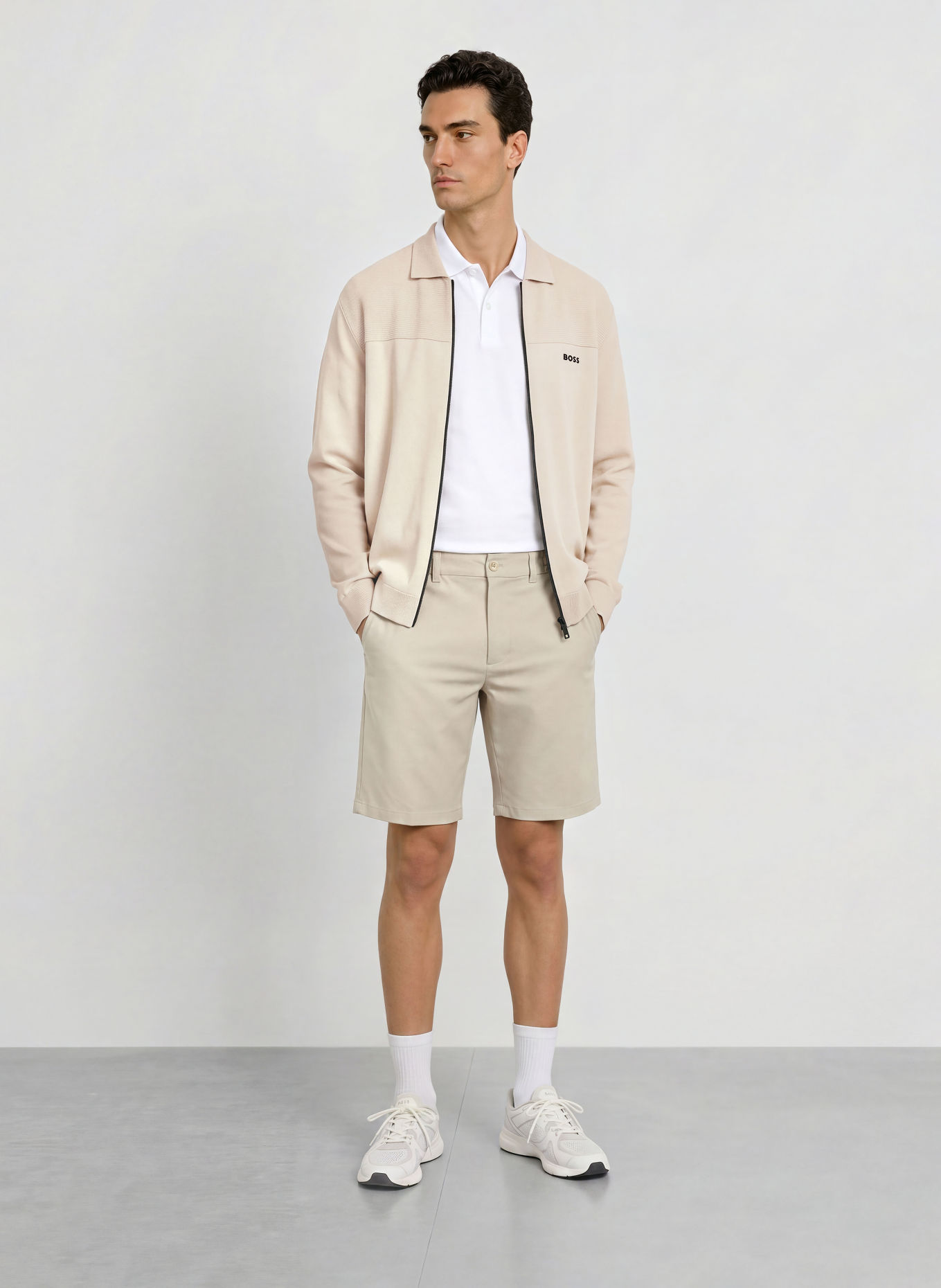 BOSS Vest NETWORK: CRÈME