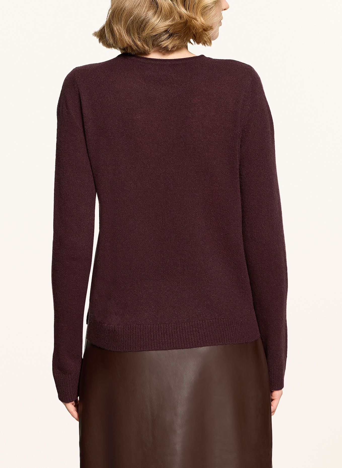 CARTOON Cashmere-Pullover: DUNKELBRAUN