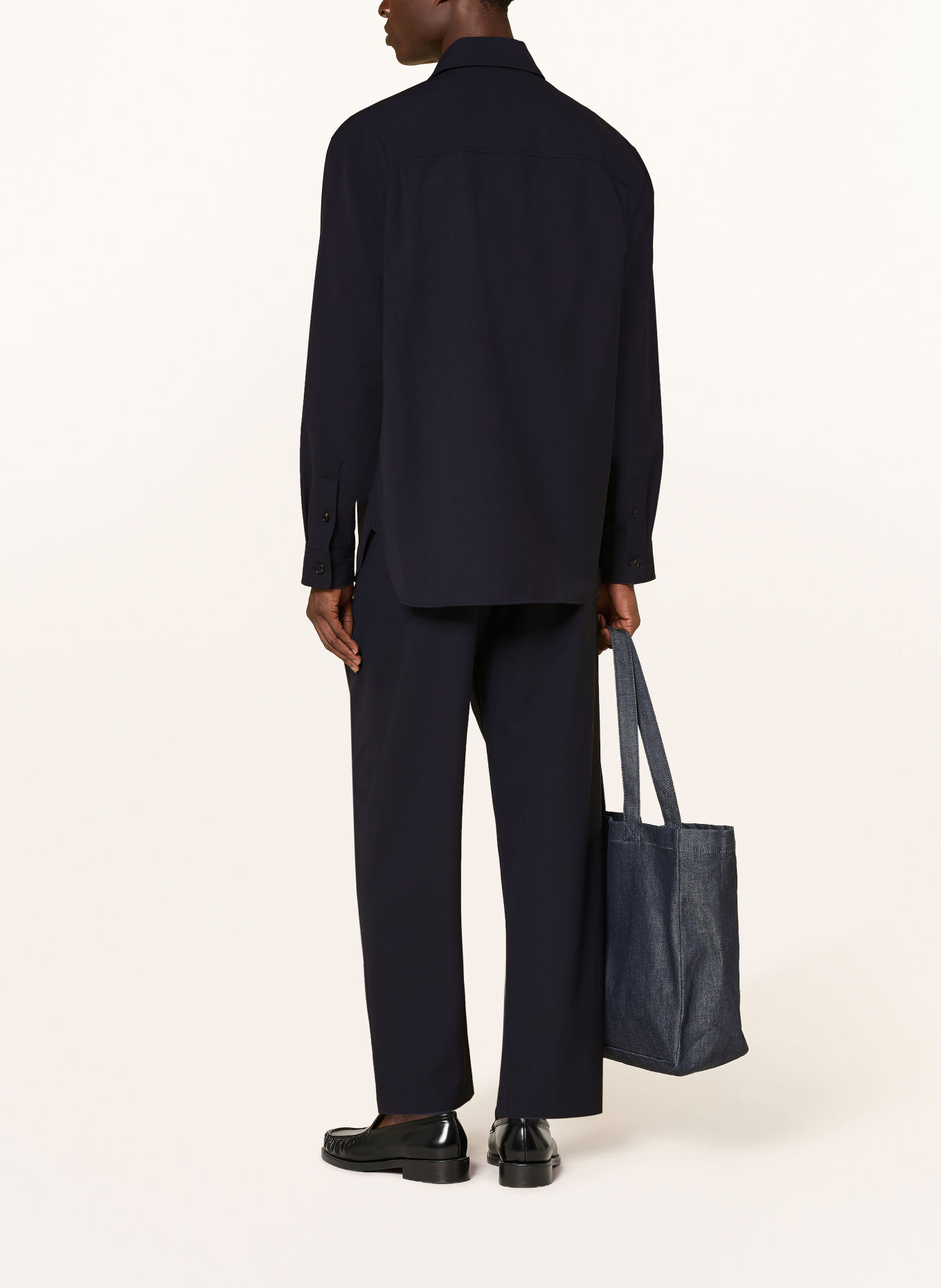 A.P.C. Overhemd SURCHEMISE MALAURY Comfort Fit: DONKERBLAUW