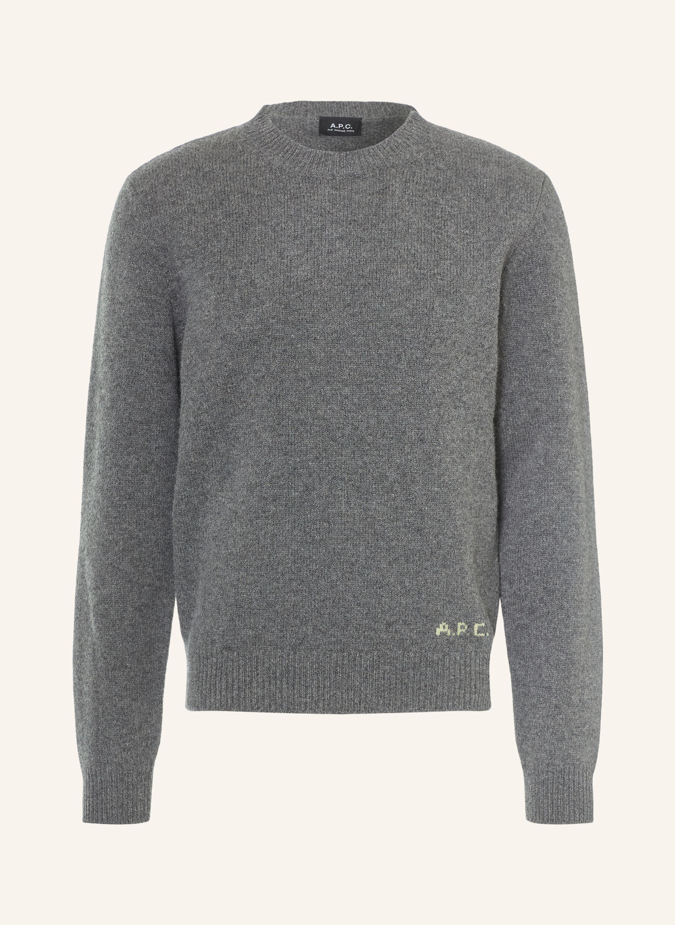 A.P.C. Trui EDMOND: DONKERGRIJS