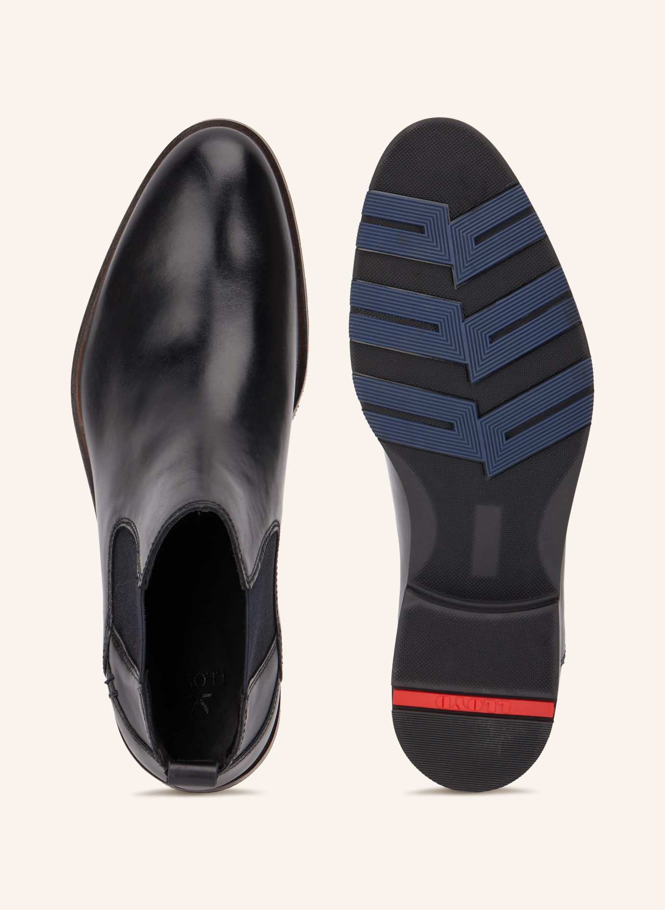 LLOYD Chelsea boots DRAMON 315: ZWART
