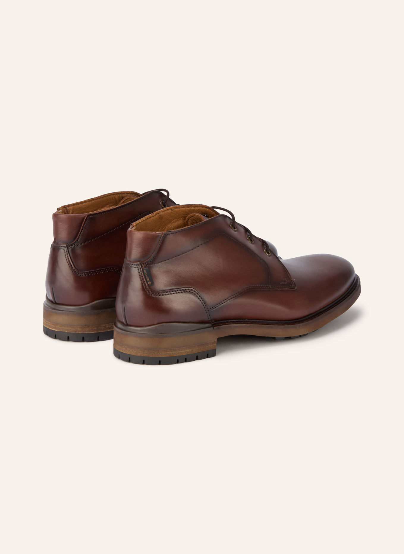LLOYD Schnürboots VIBE 327GL: DUNKELBRAUN / GOLD