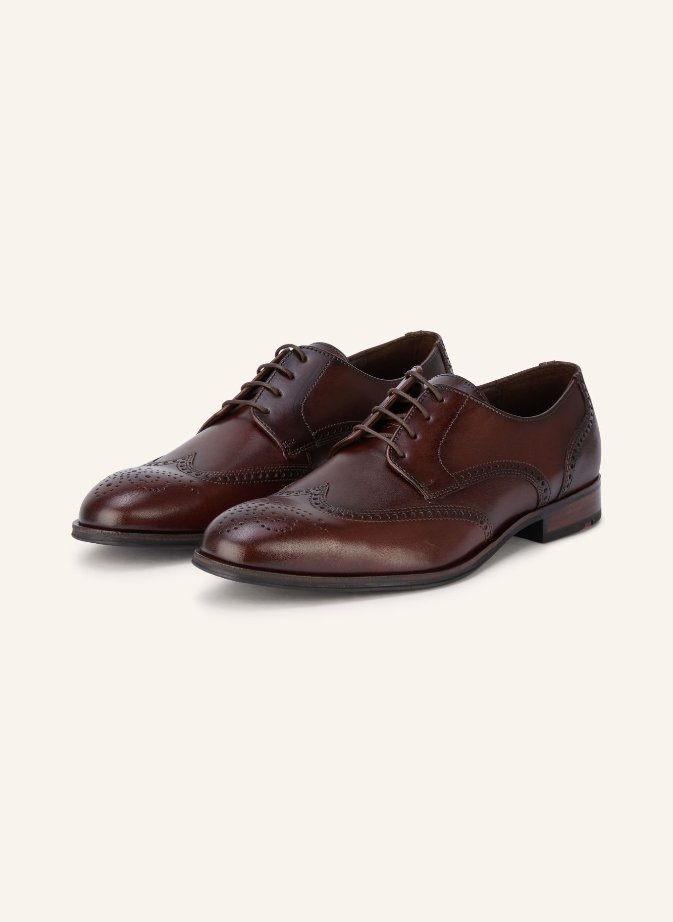 LLOYD CORE PLUS 140 Lace-up shoes: DARK BROWN