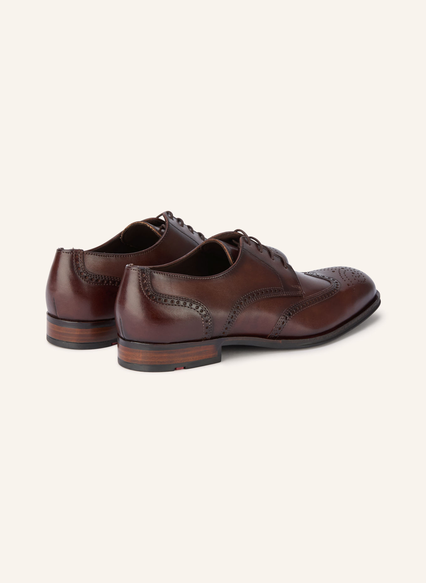 LLOYD CORE PLUS 140 Lace-up shoes: DARK BROWN