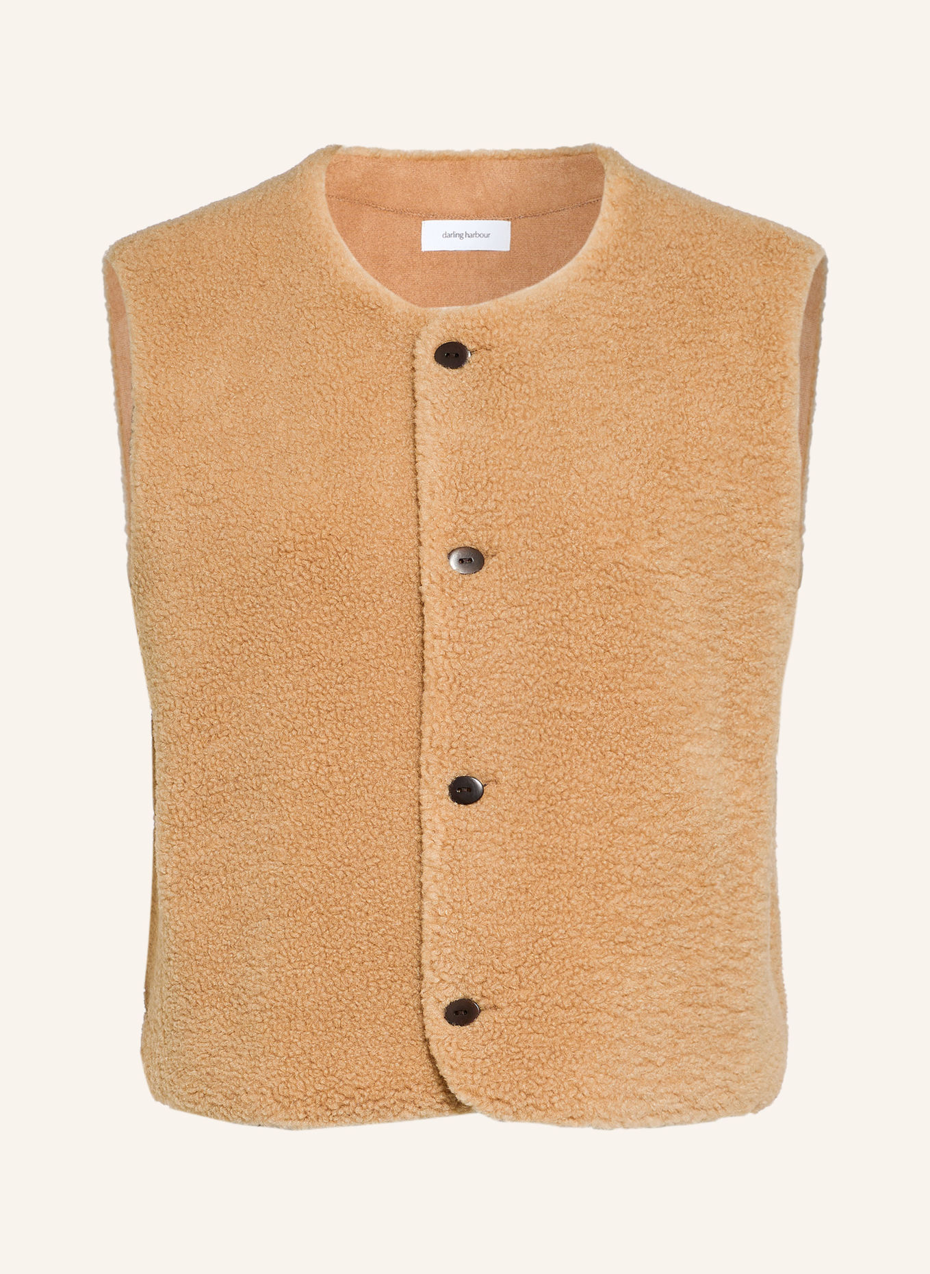 darling harbour Veste i teddypels: BEIGE