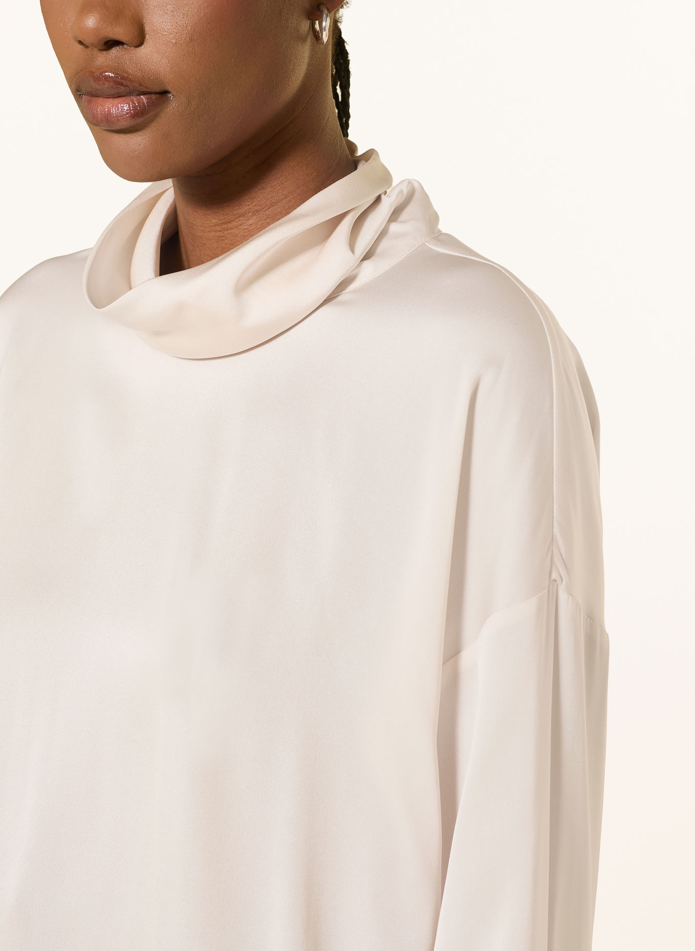 van Laack Blusenshirt VL-DALINE-XX mit Seide: ECRU