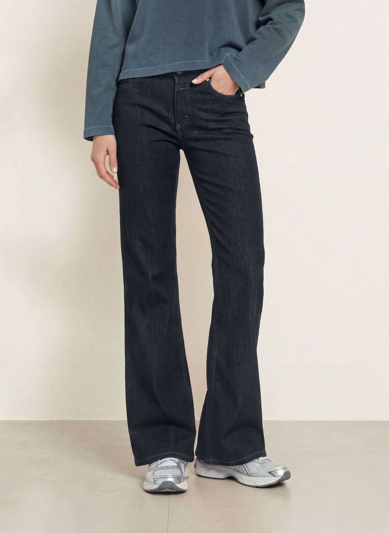 CLOSED Wide-Leg jeans GILIAN: DBL DARK BLUE