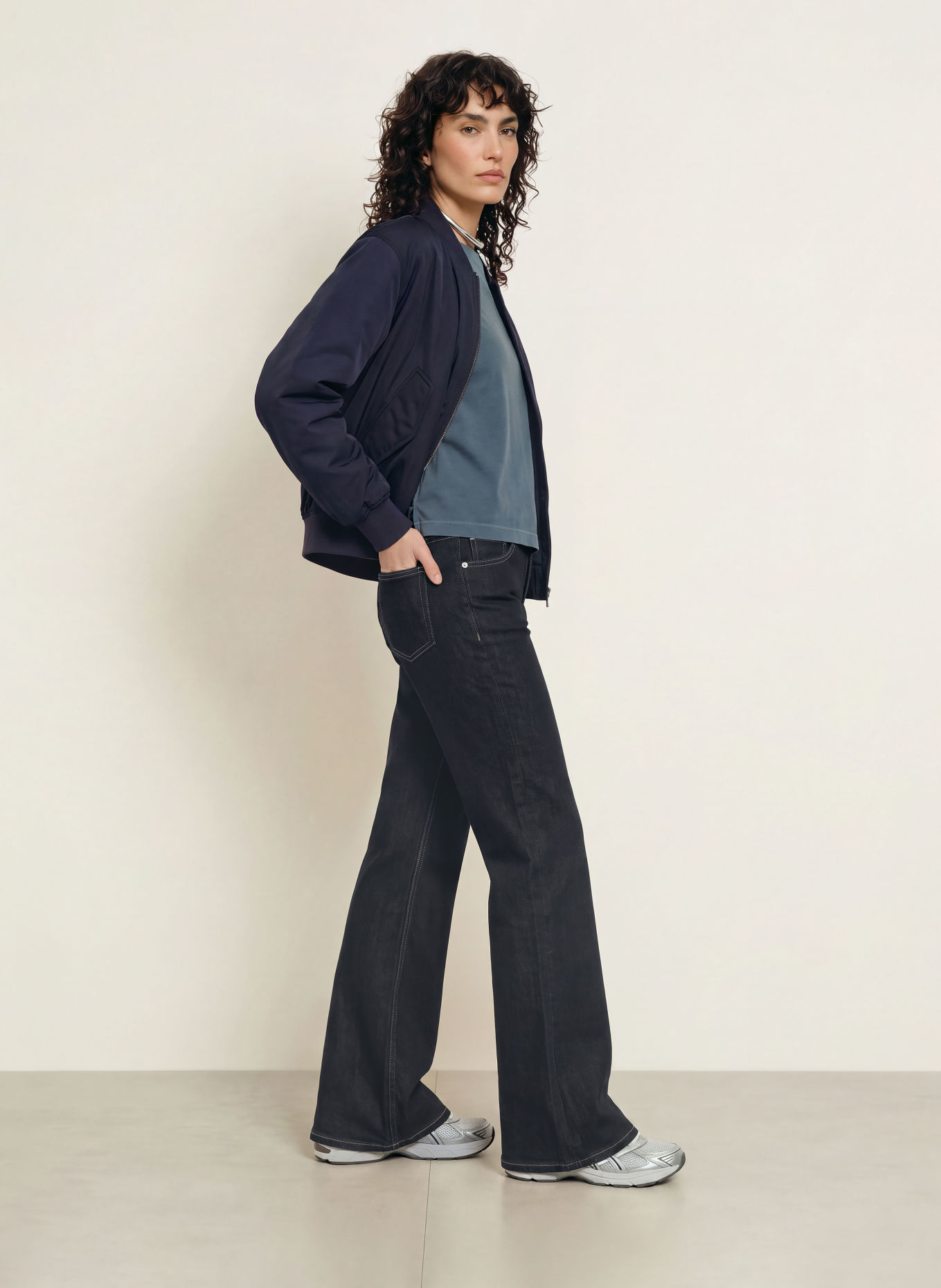 CLOSED Wide-Leg jeans GILIAN: DBL DARK BLUE