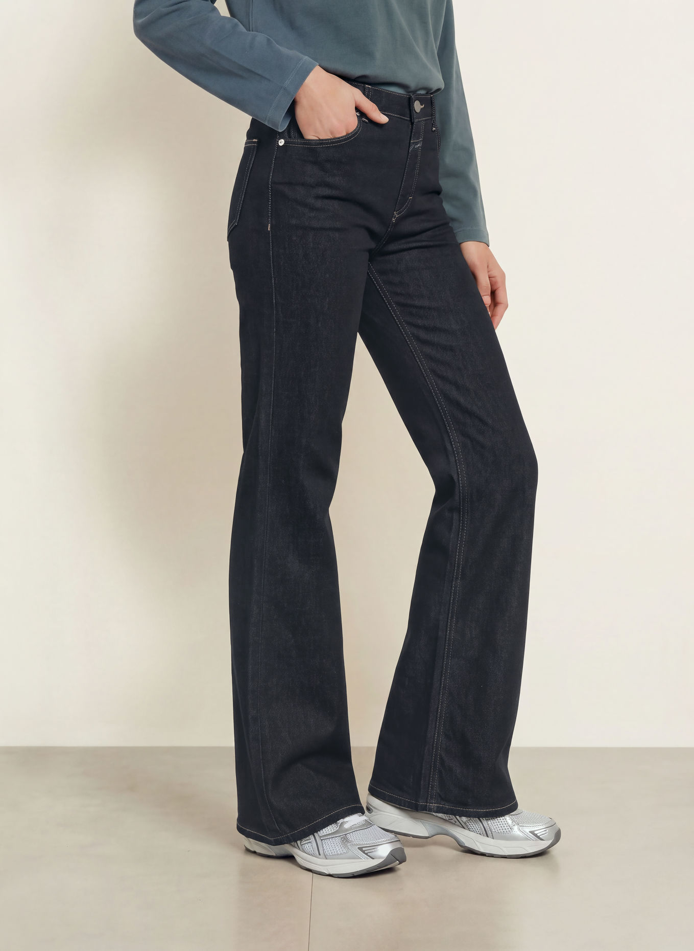 CLOSED Wide-Leg jeans GILIAN: DBL DARK BLUE
