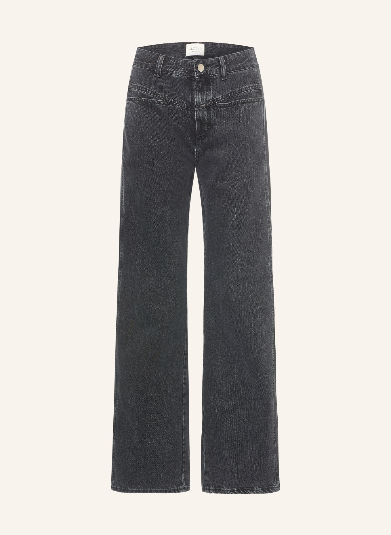 CLOSED Jeansy wide leg TORI-X: DGY DARK GREY