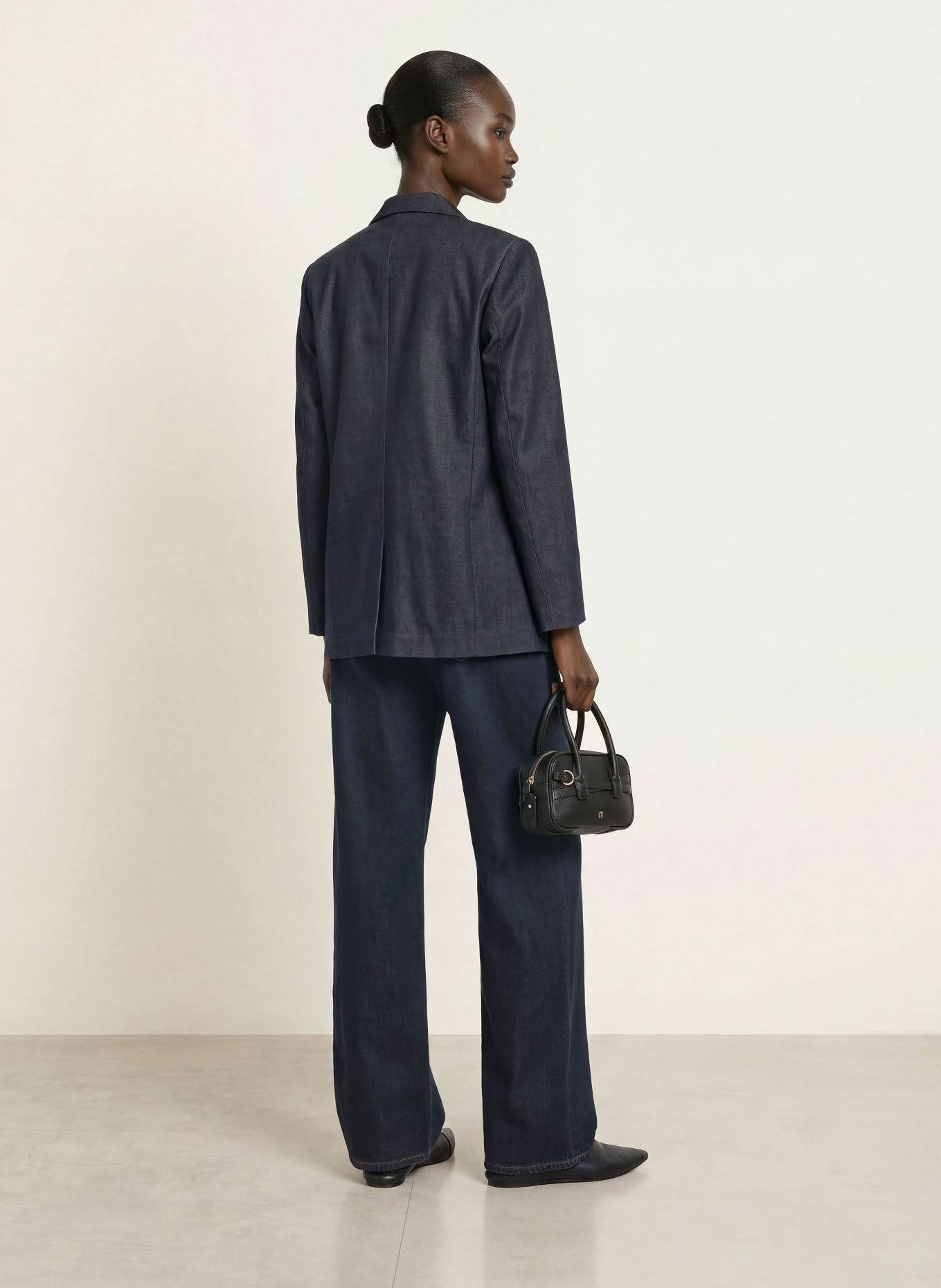 CLOSED Jeansy wide leg NIKKA: DBL DARK BLUE