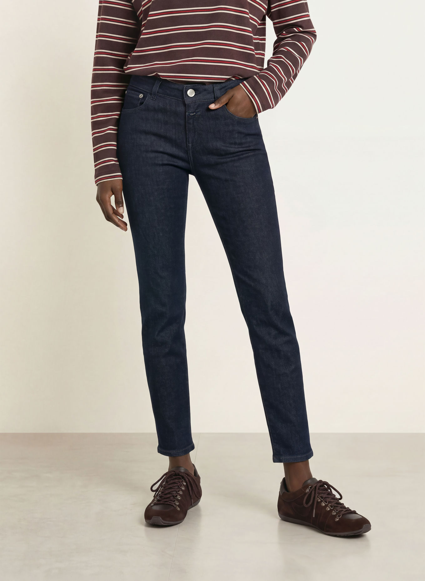 CLOSED Jean skinny BAKER: DBL DARK BLUE