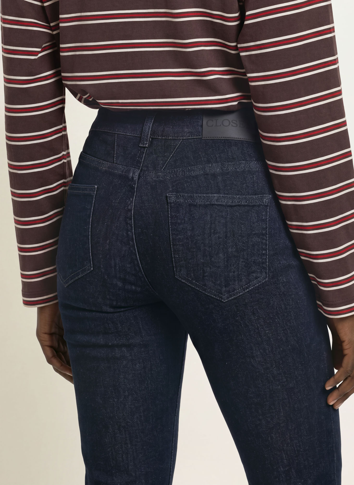 CLOSED Jean skinny BAKER: DBL DARK BLUE