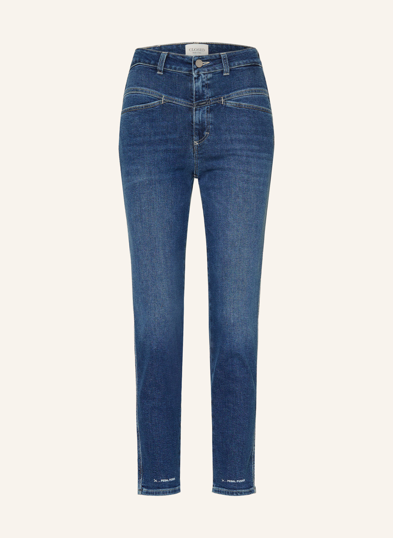 CLOSED Cropped jeans PEDAL PUSHER: MBL MID BLUE