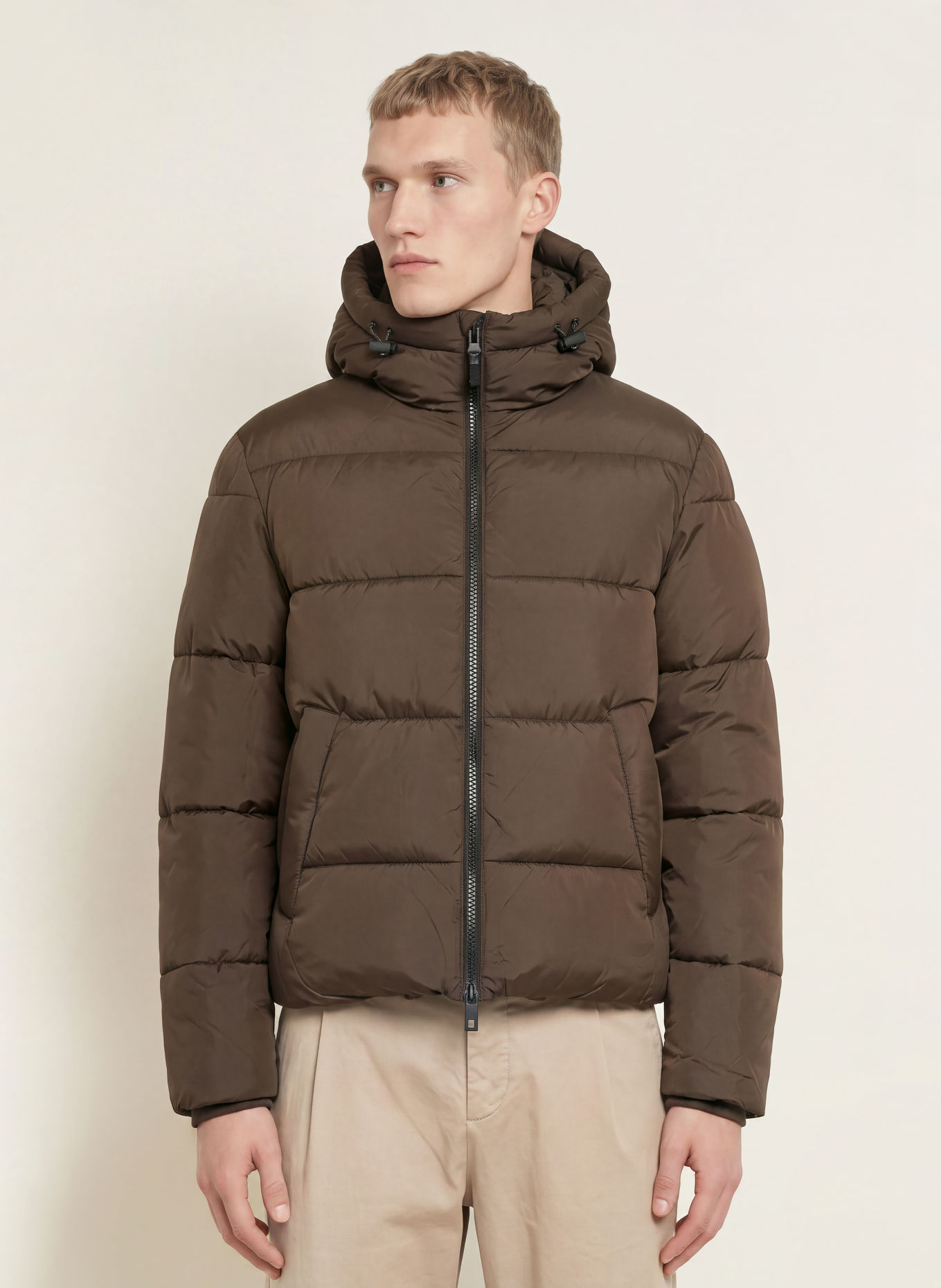 PAUL Veste matelassée: MARRON FONCÉ