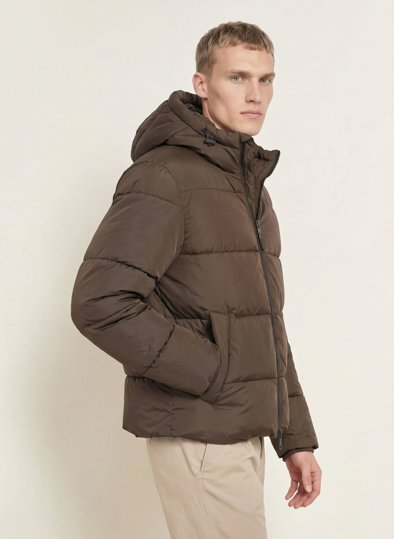 PAUL Veste matelassée: MARRON FONCÉ