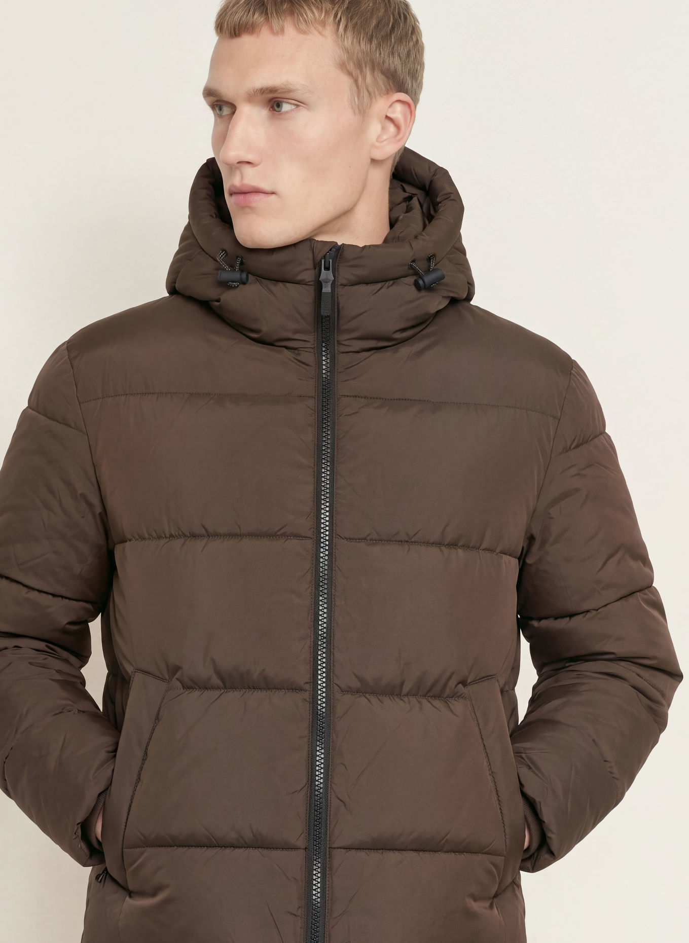 PAUL Veste matelassée: MARRON FONCÉ