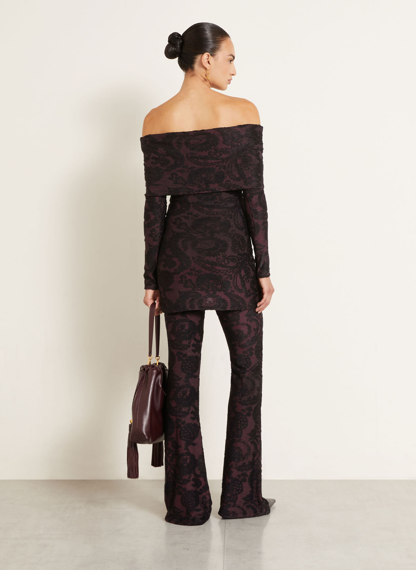 ETRO Robe de cocktail: LILAS FONCÉ / NOIR