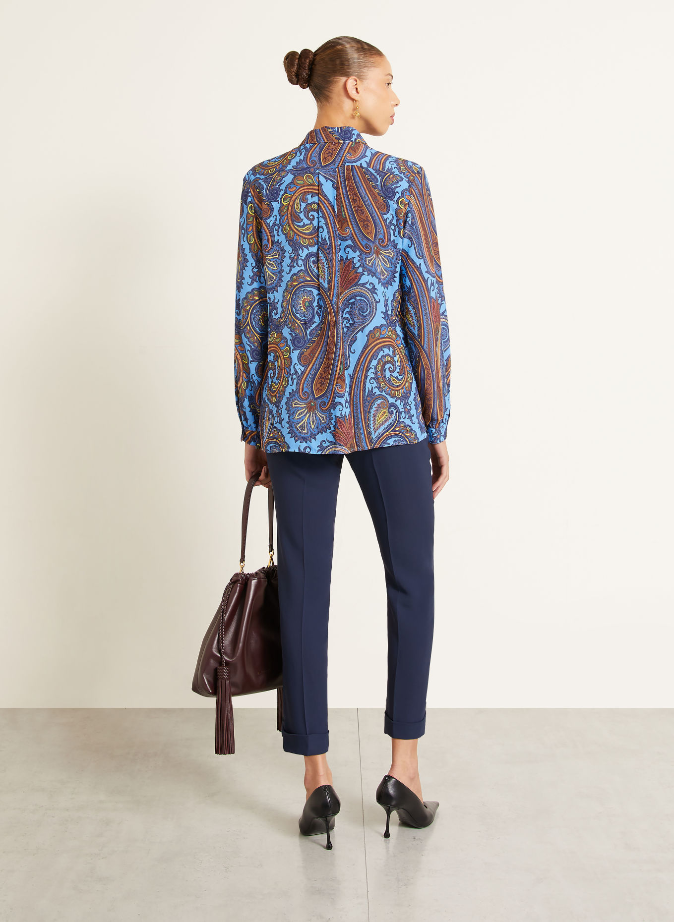 ETRO 7/8-length trousers: B0387